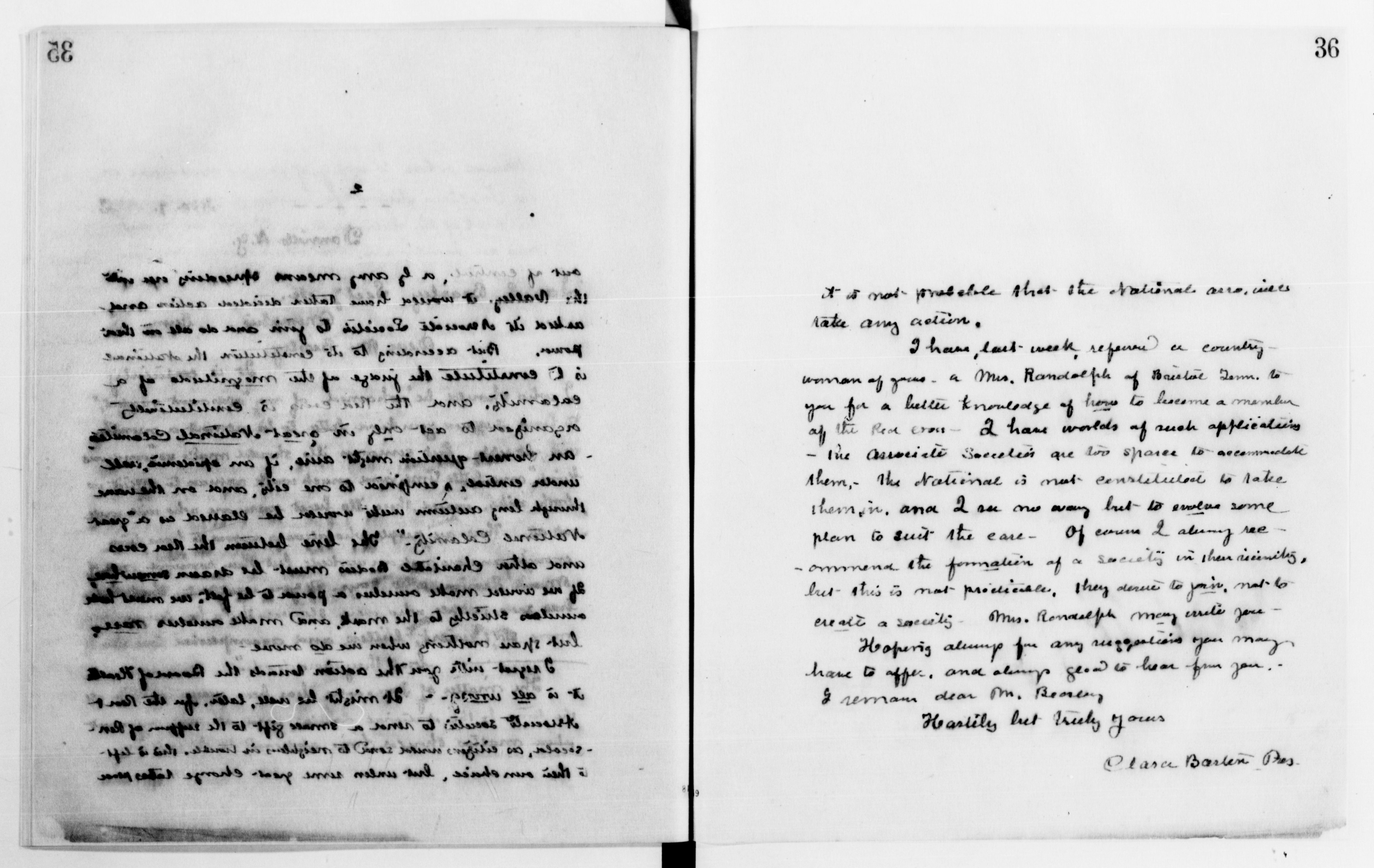 Scanned image of the current content page