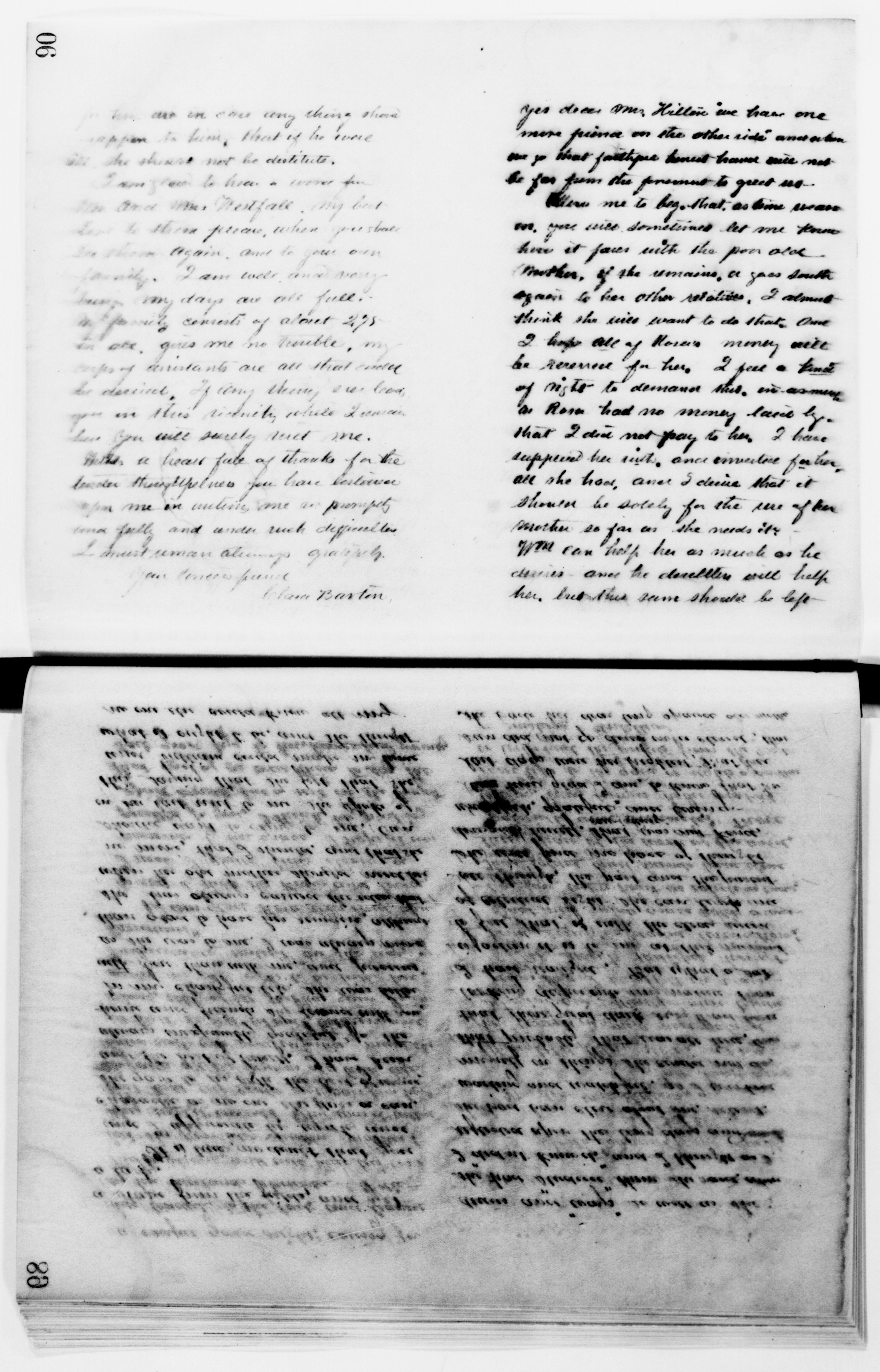 Scanned image of the current content page