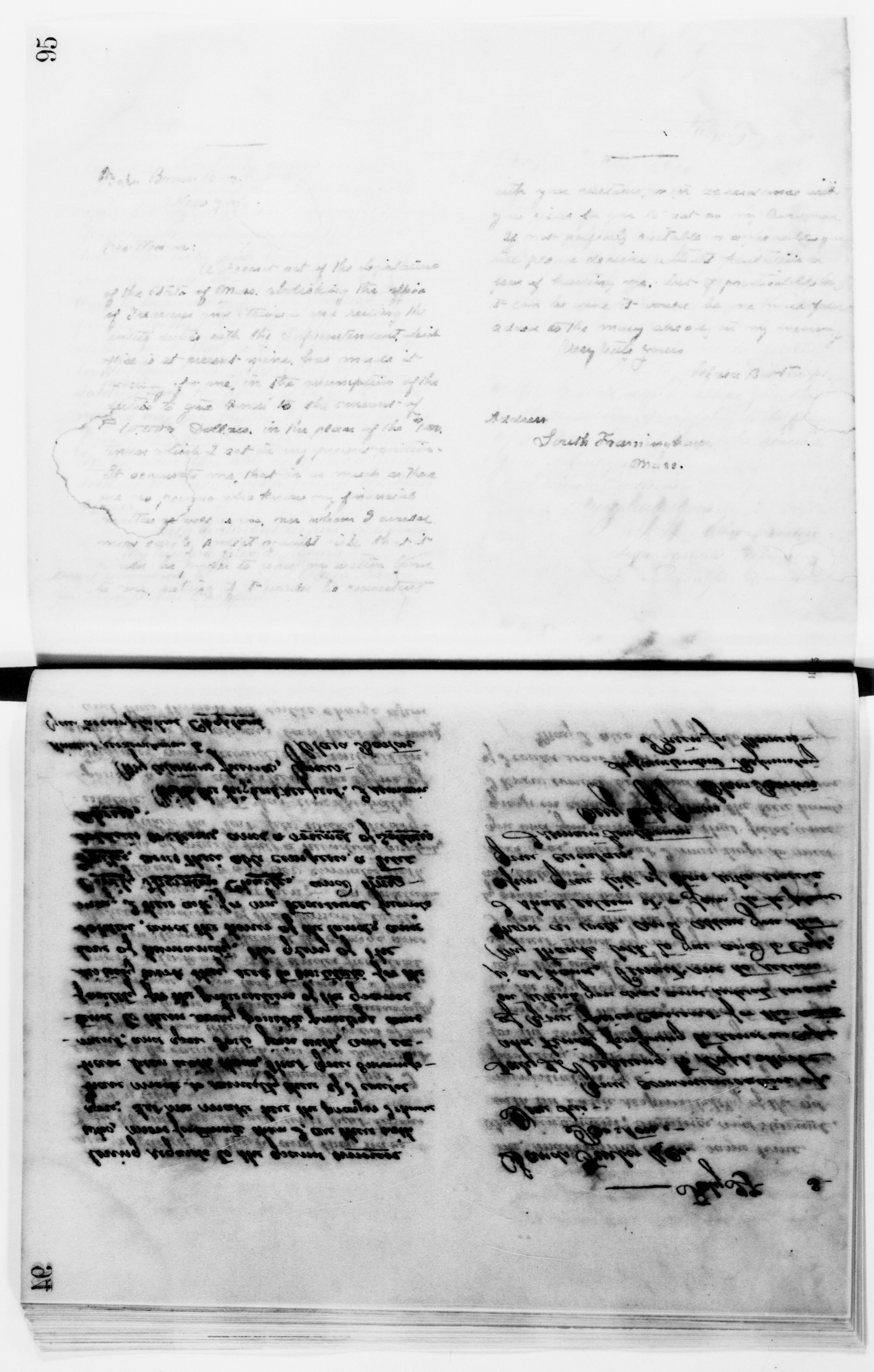Scanned image of the current content page