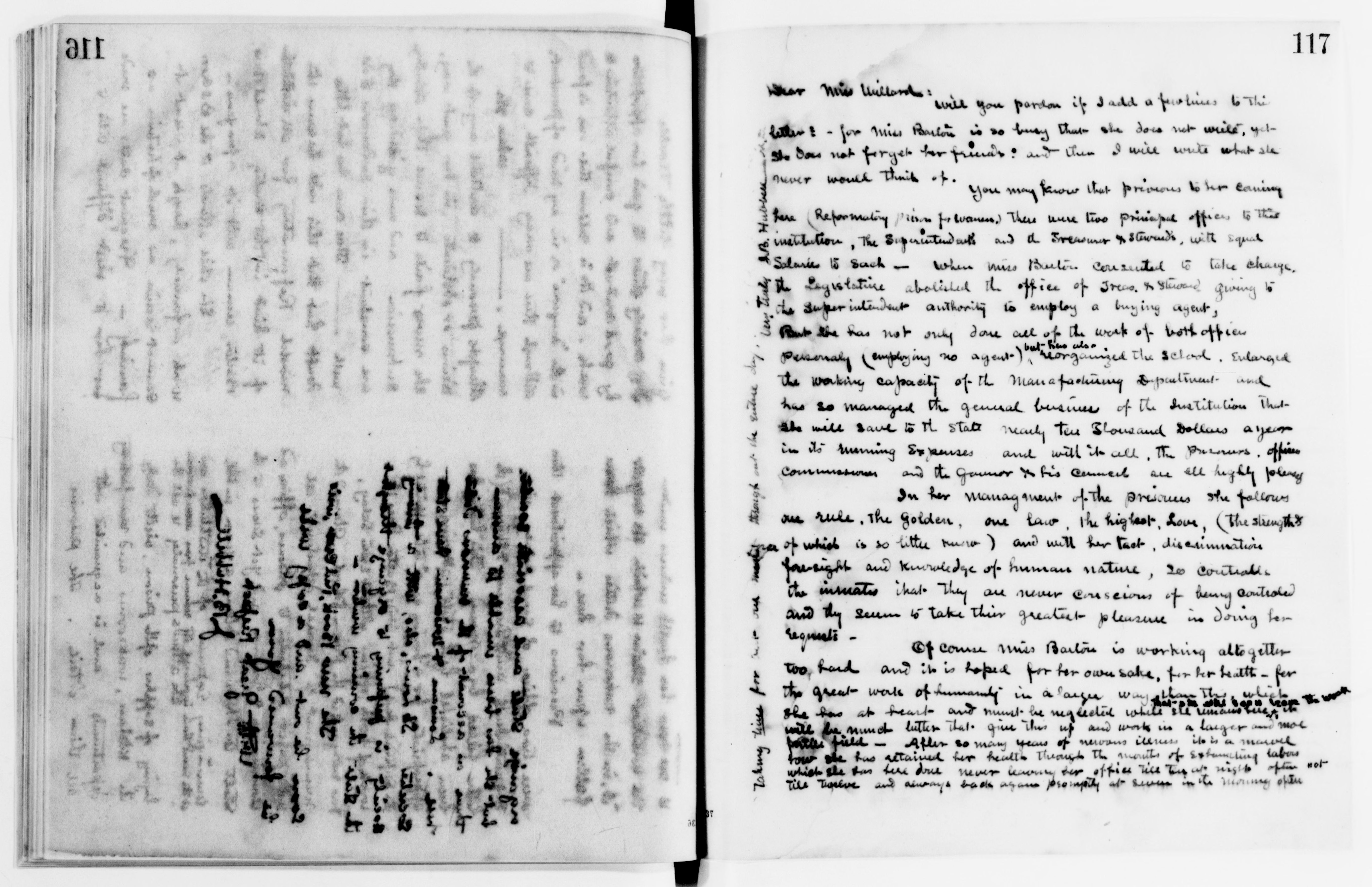 Scanned image of the current content page