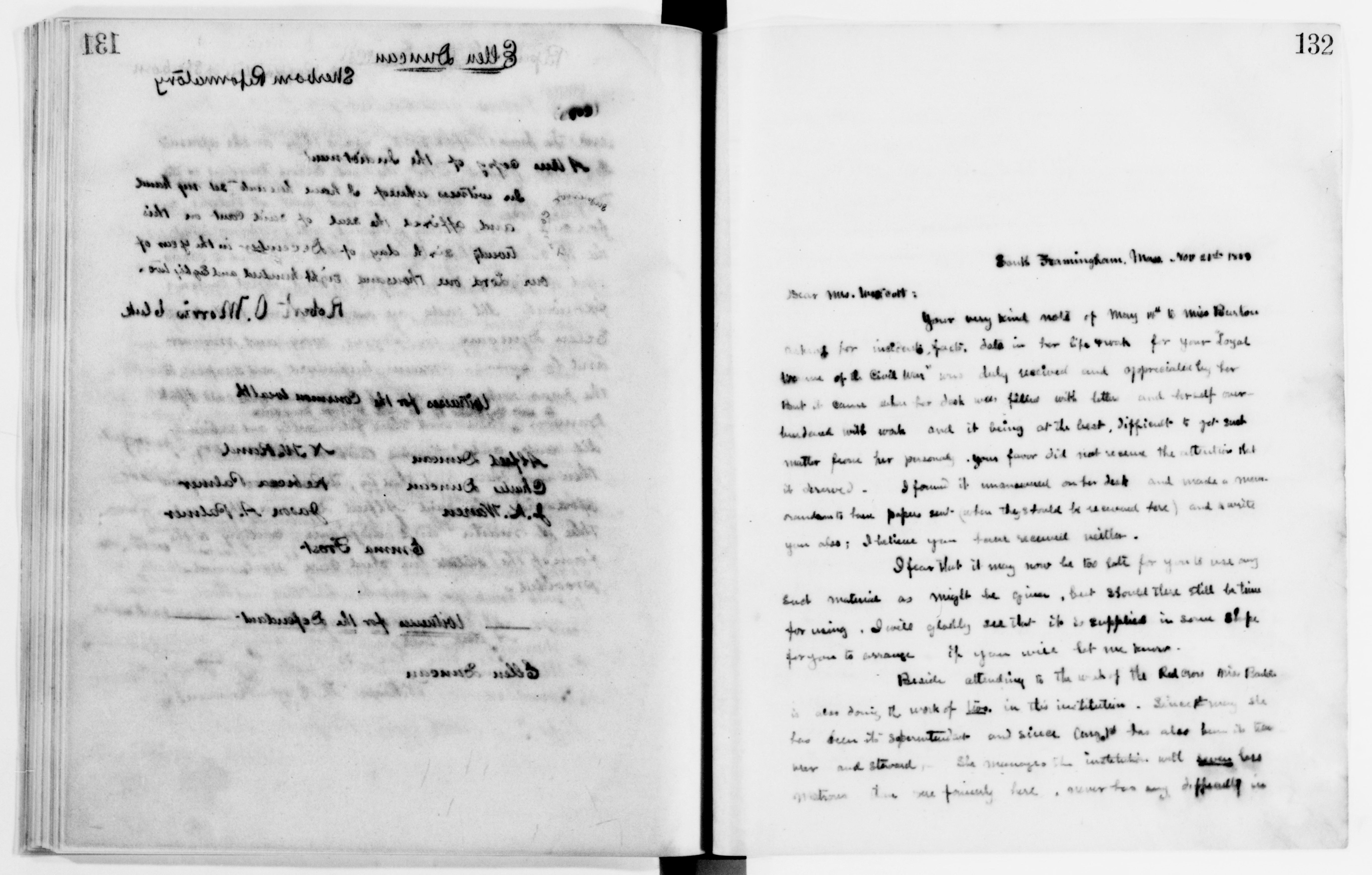 Scanned image of the current content page