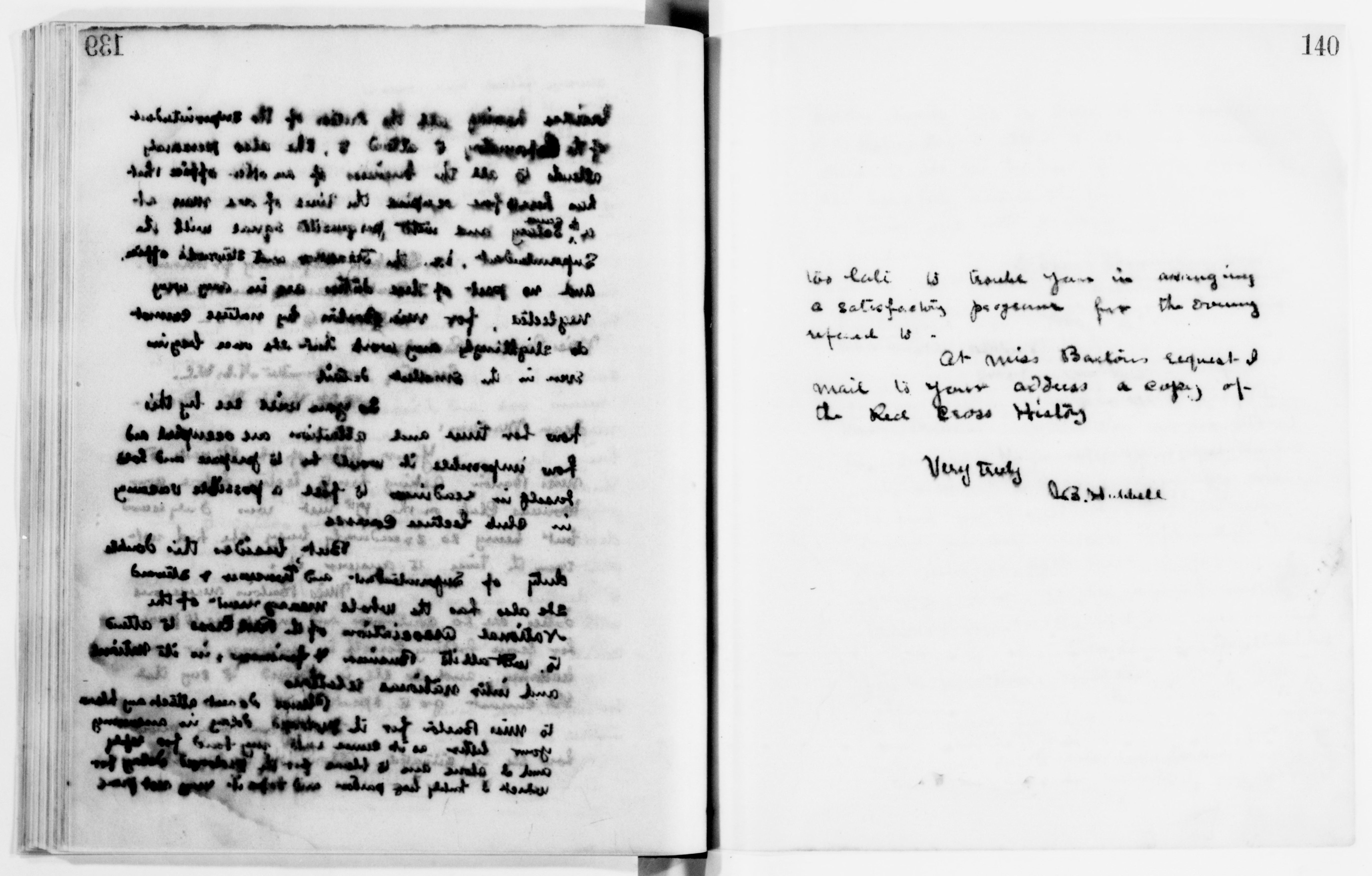 Scanned image of the current content page