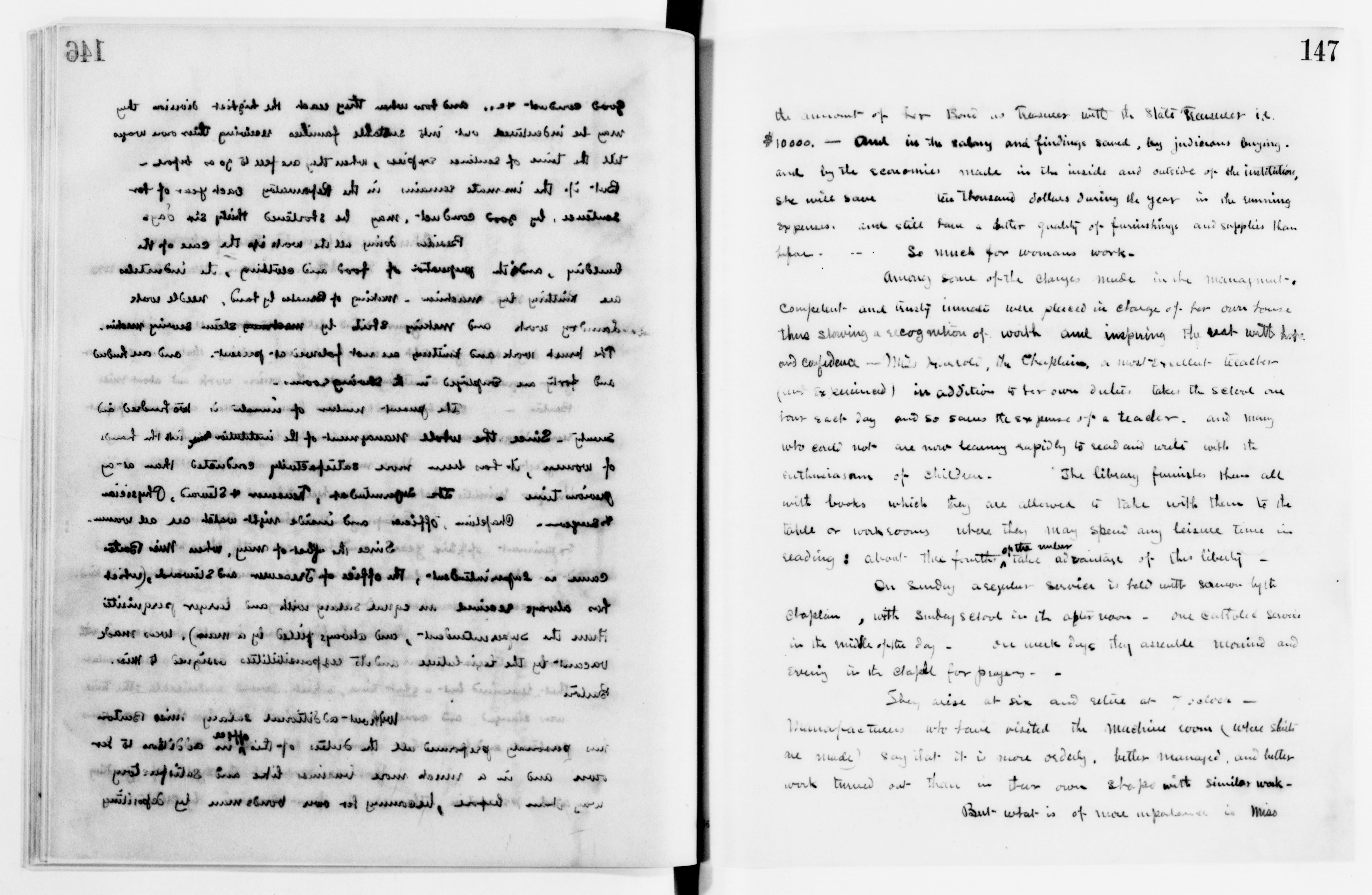 Scanned image of the current content page