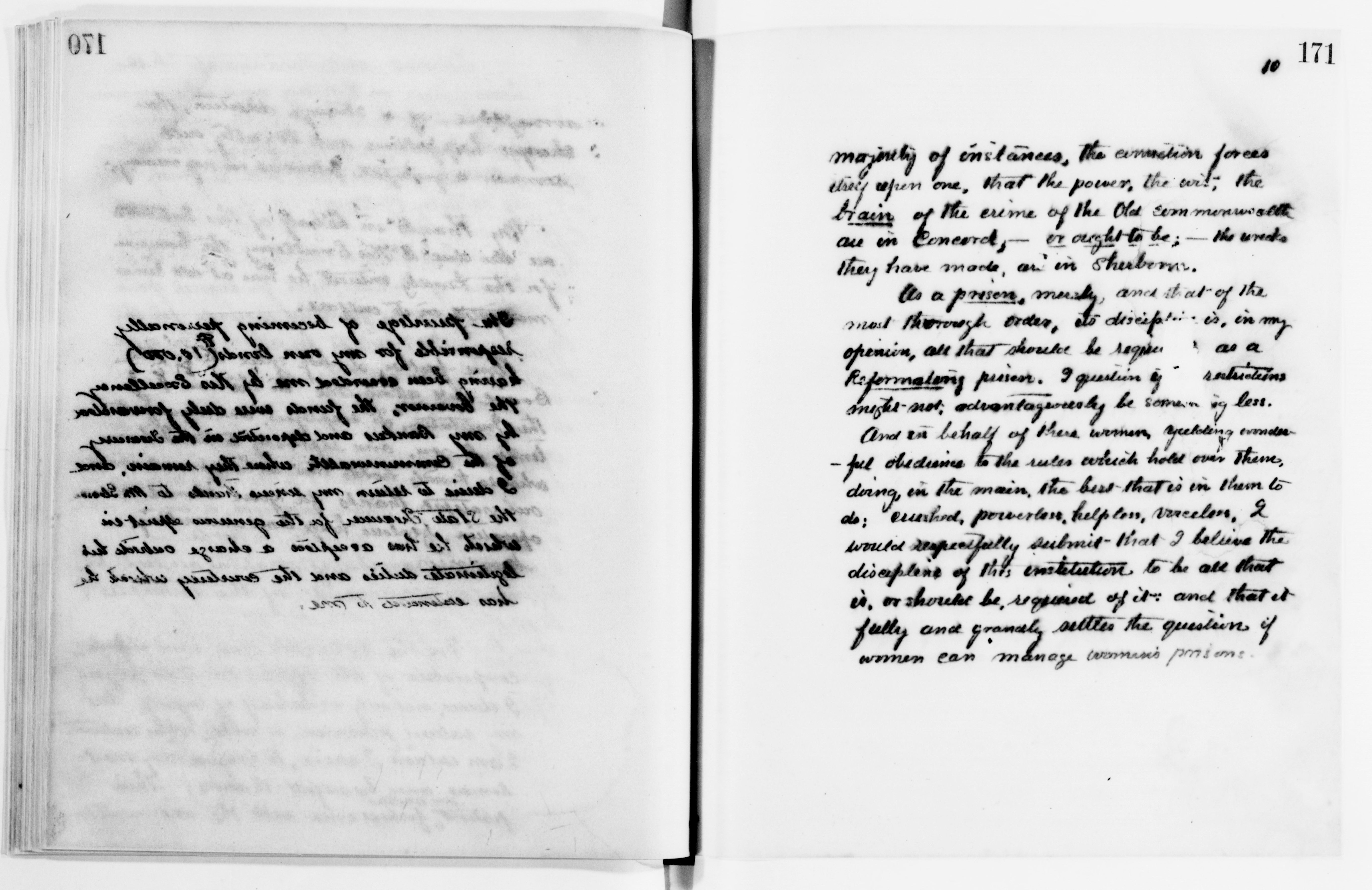 Scanned image of the current content page