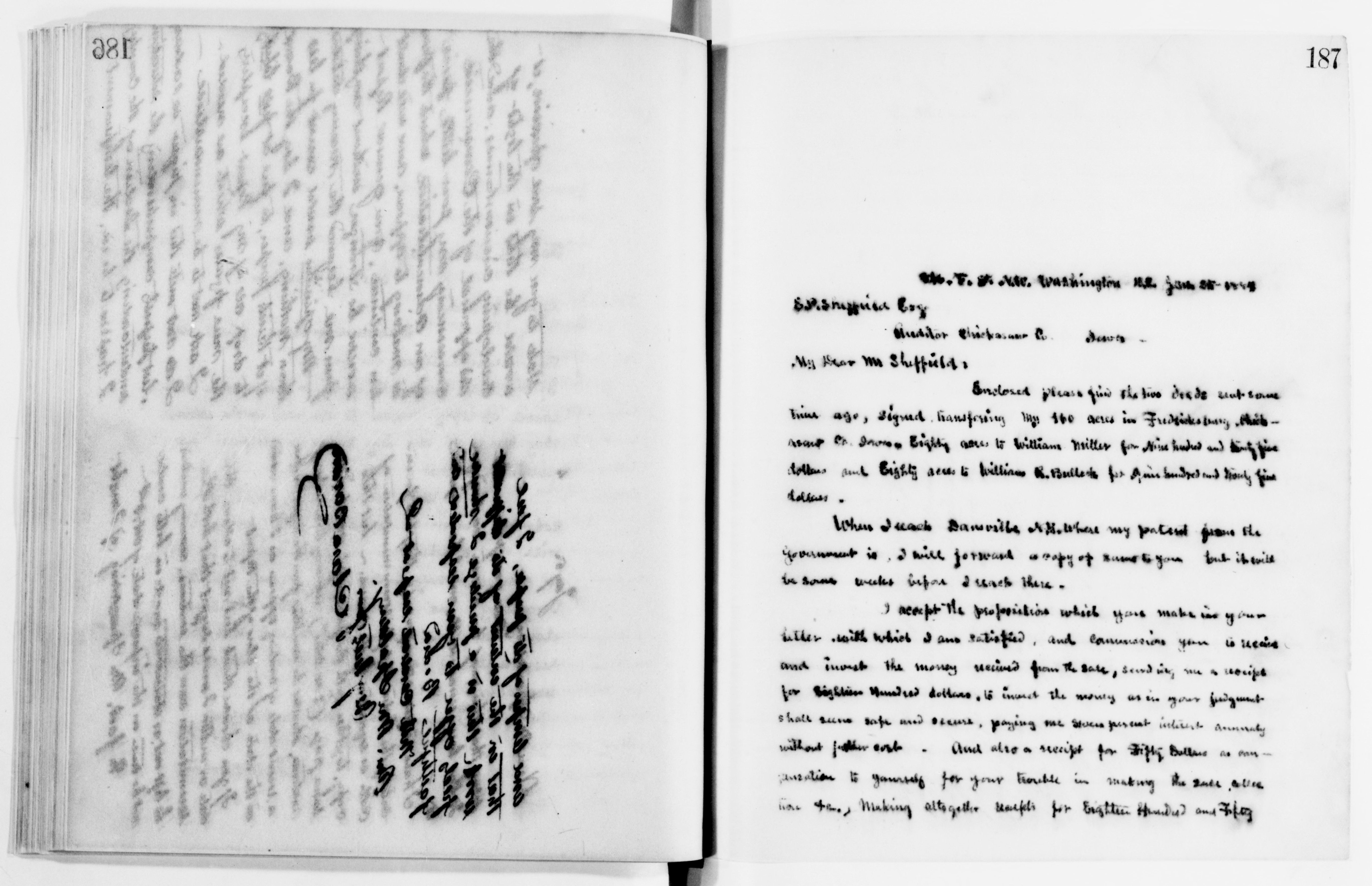 Scanned image of the current content page