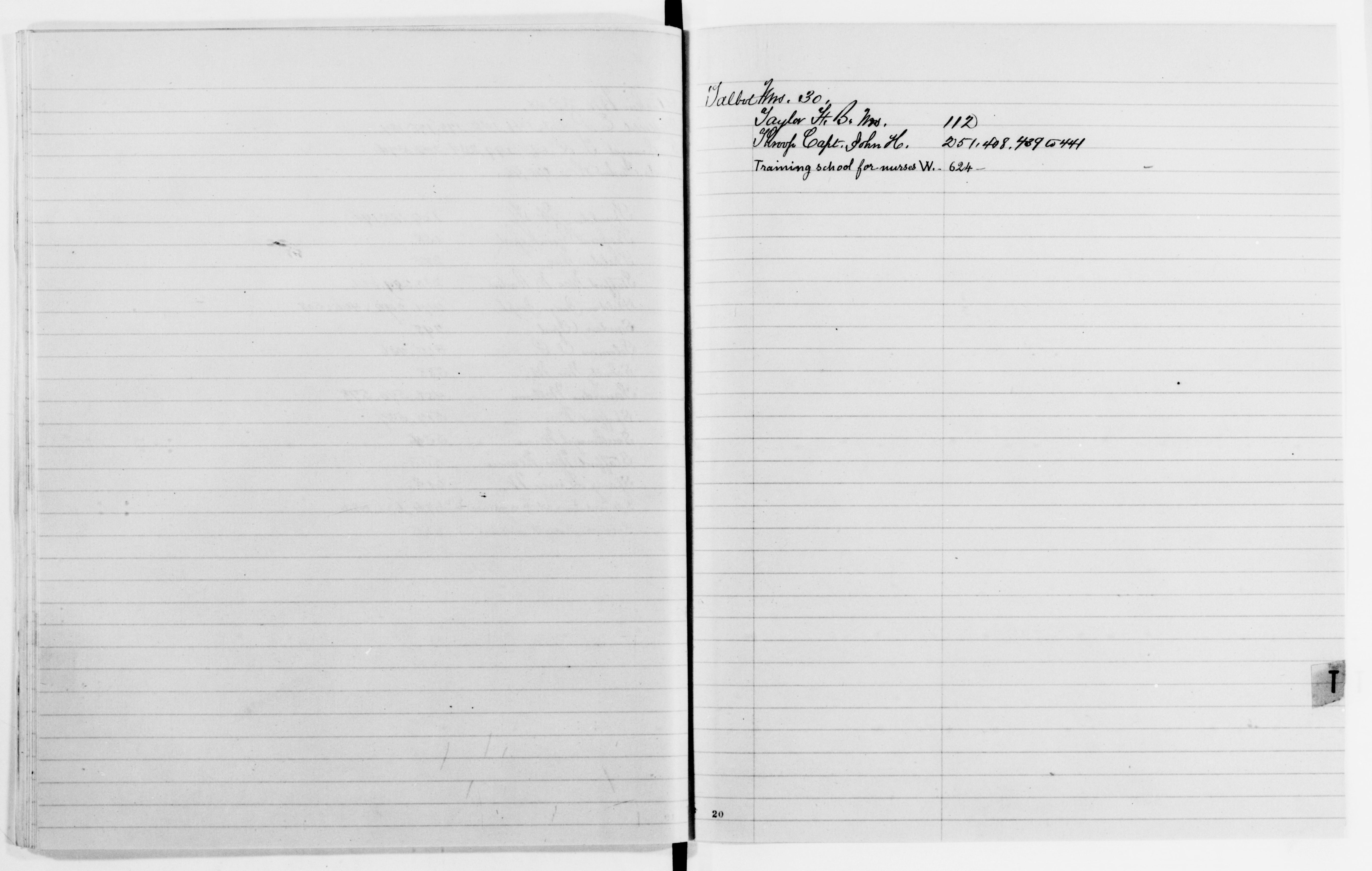 Scanned image of the current content page