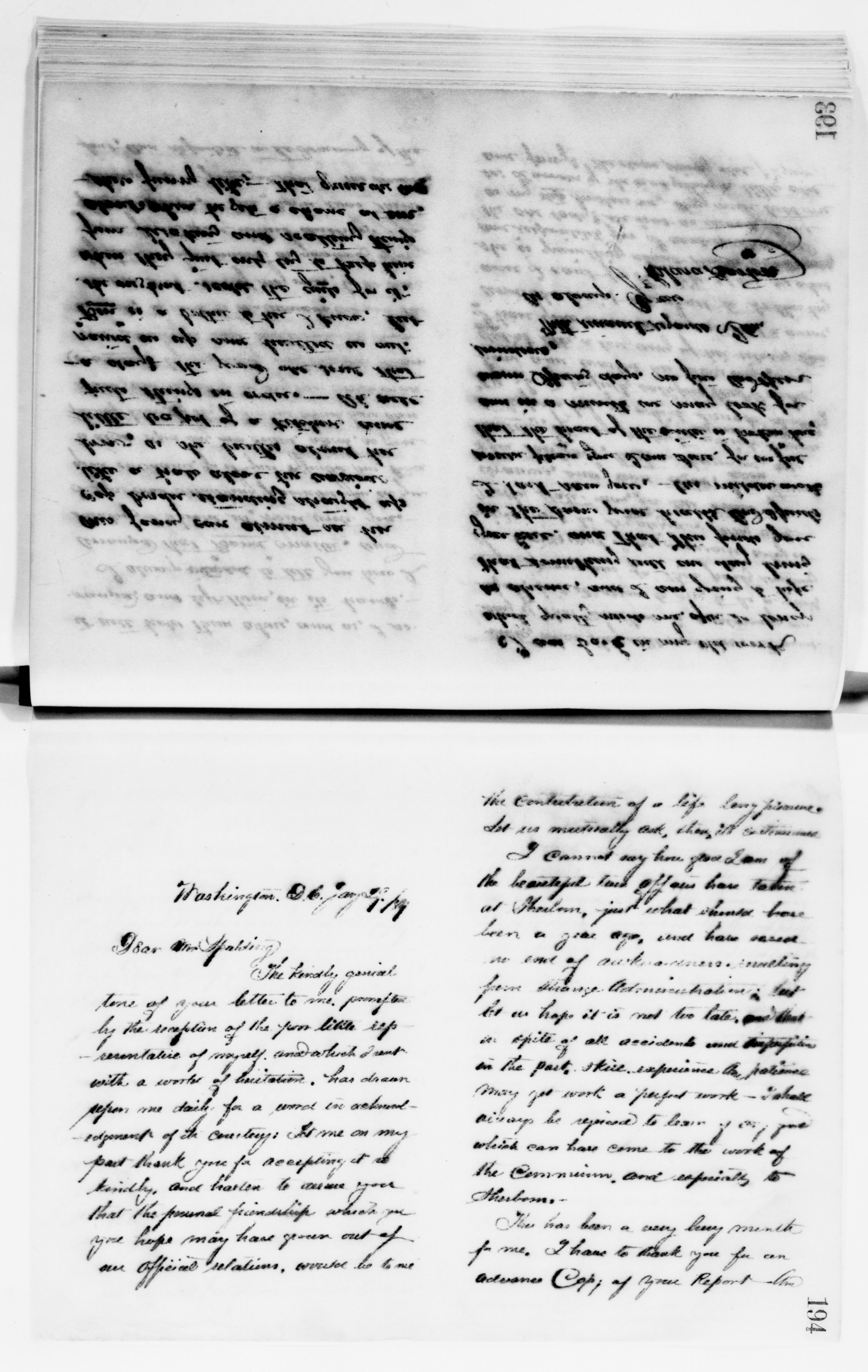 Scanned image of the current content page