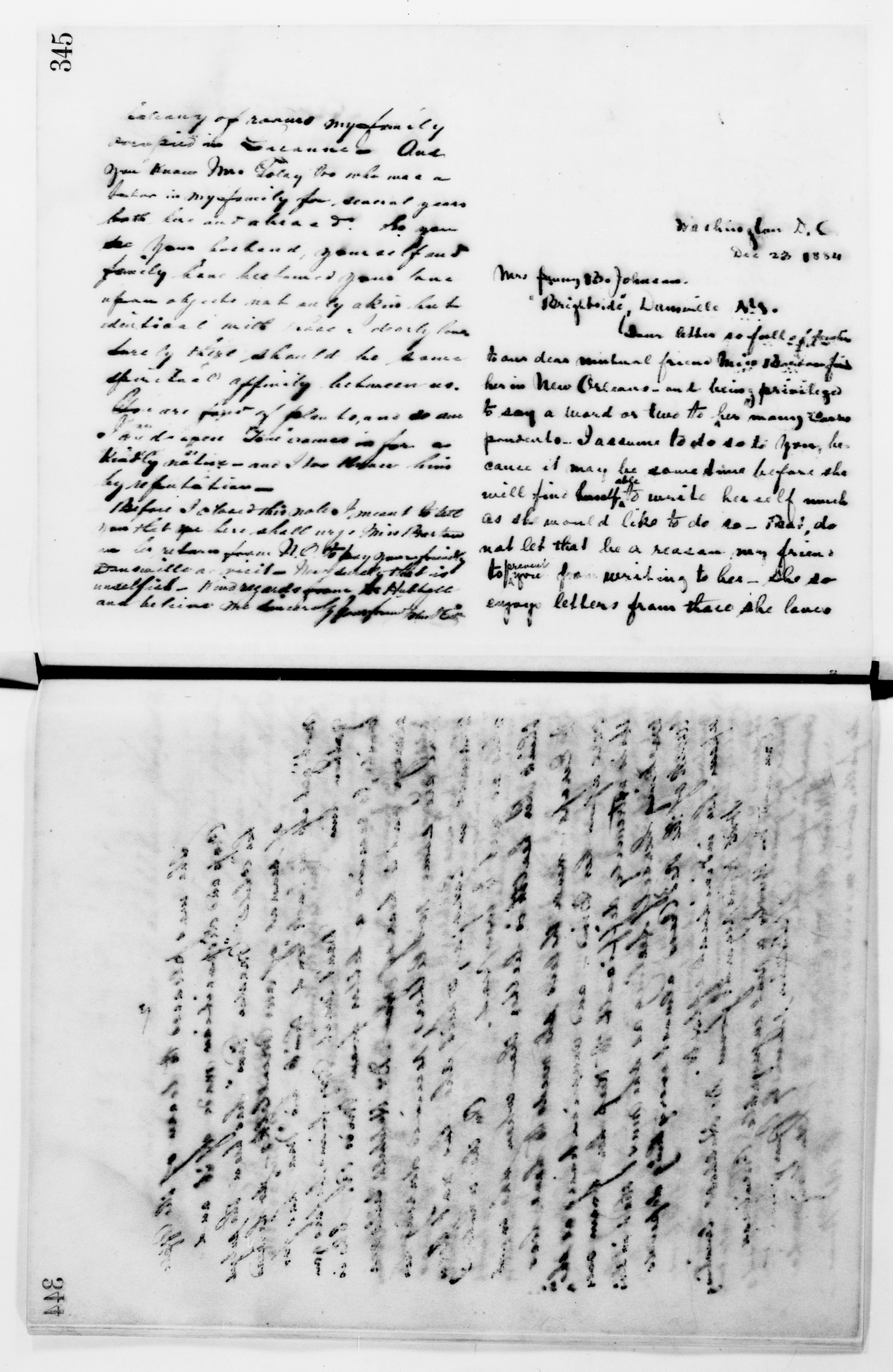 Scanned image of the current content page