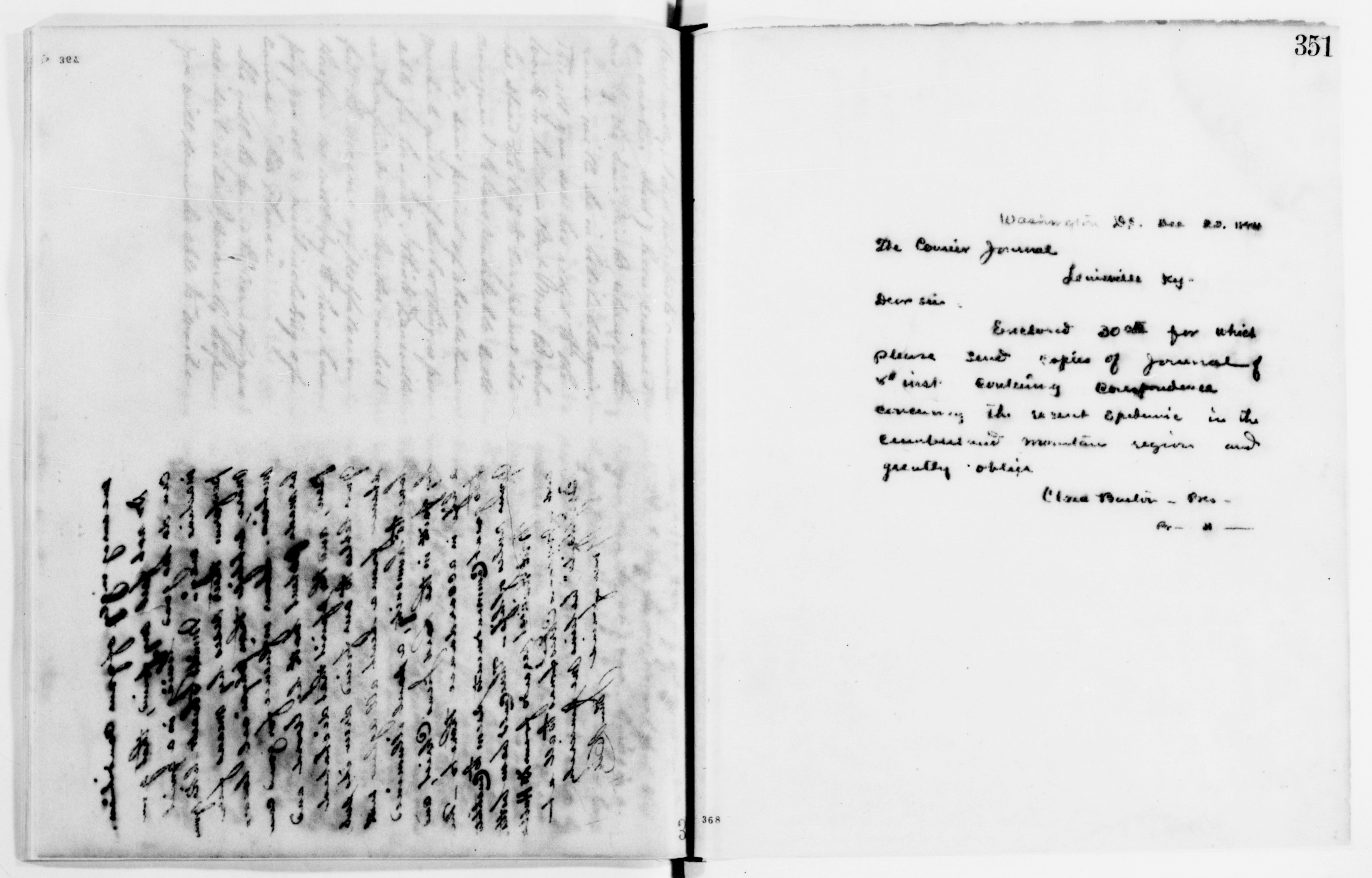 Scanned image of the current content page