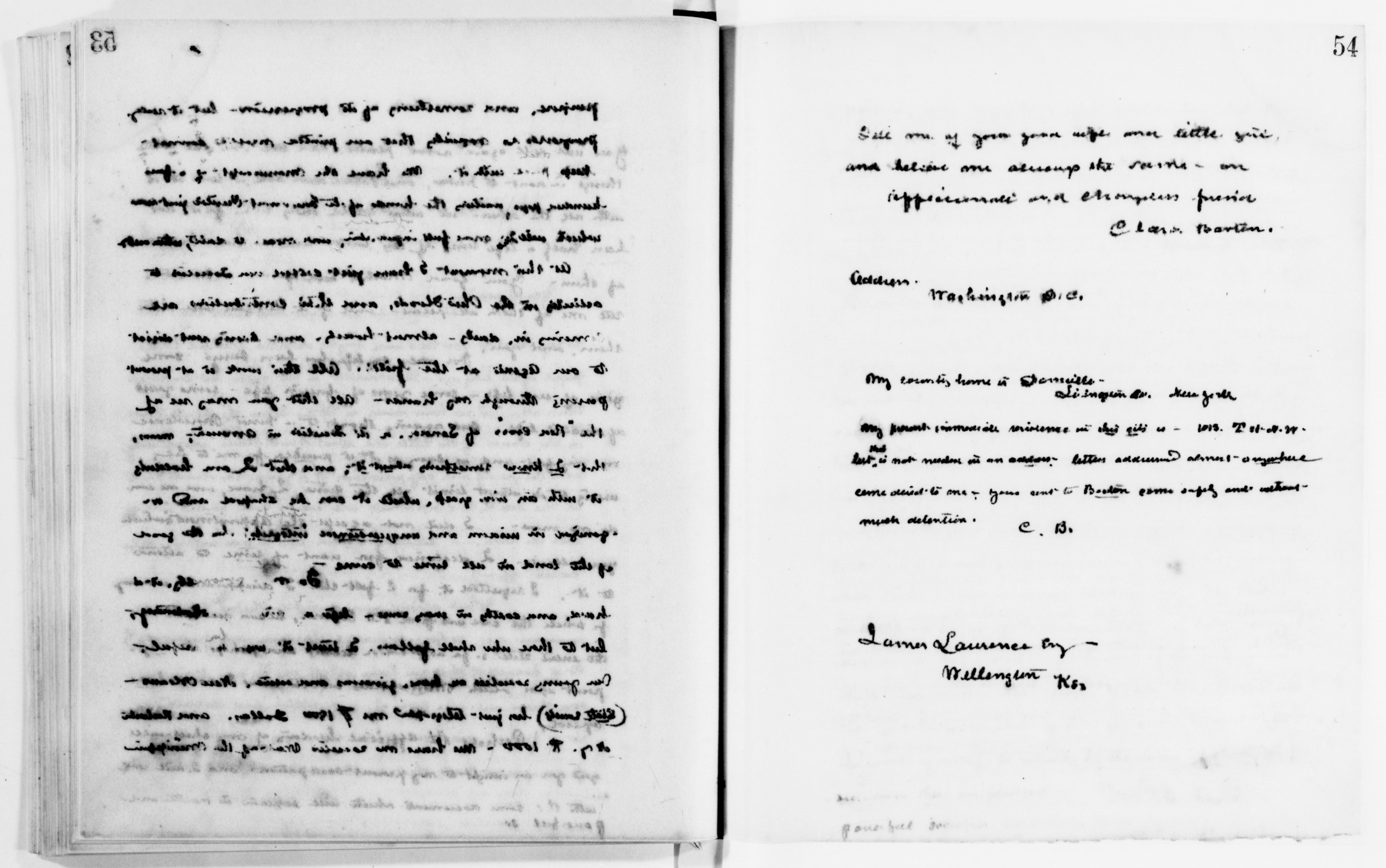 Scanned image of the current content page