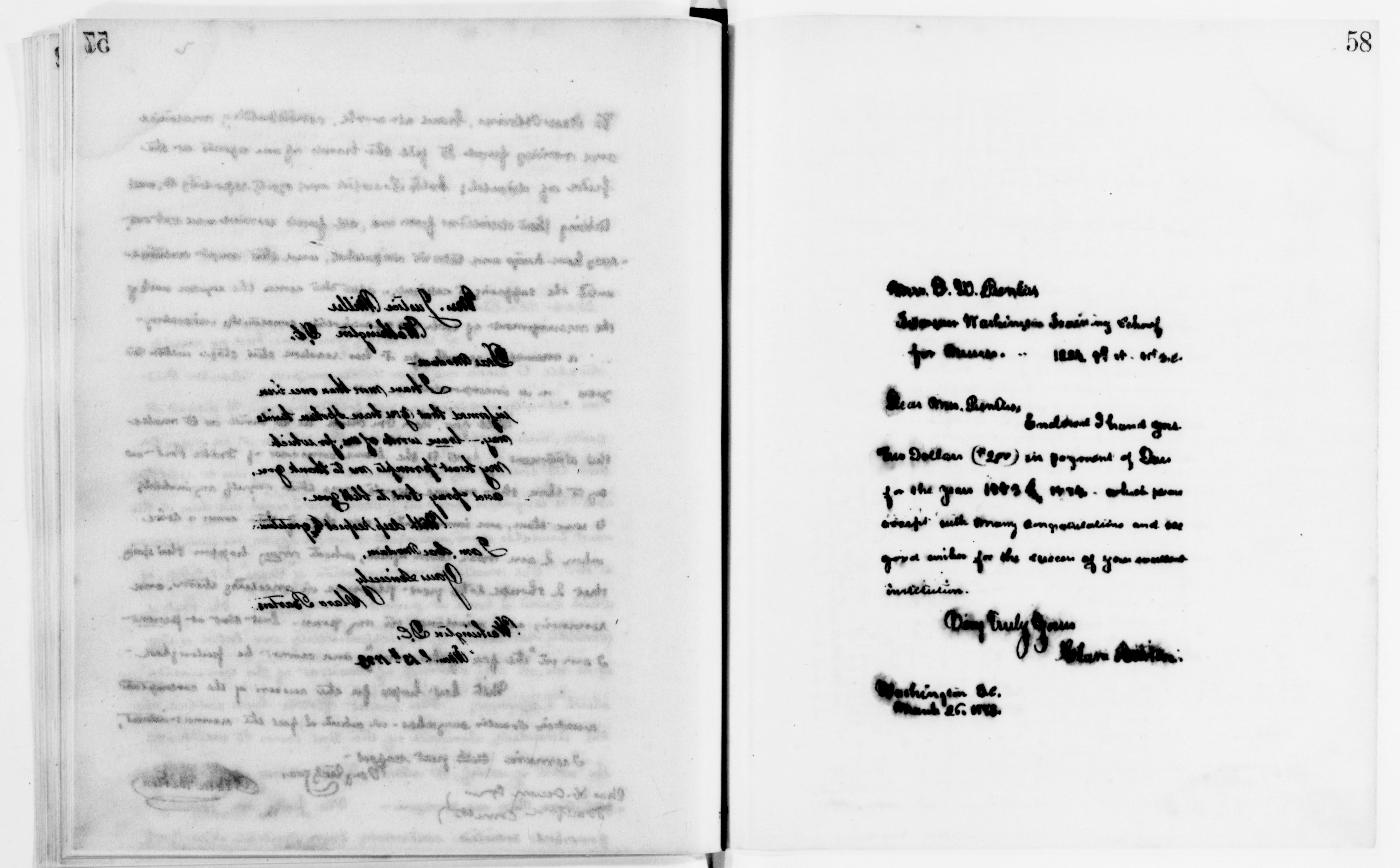 Scanned image of the current content page