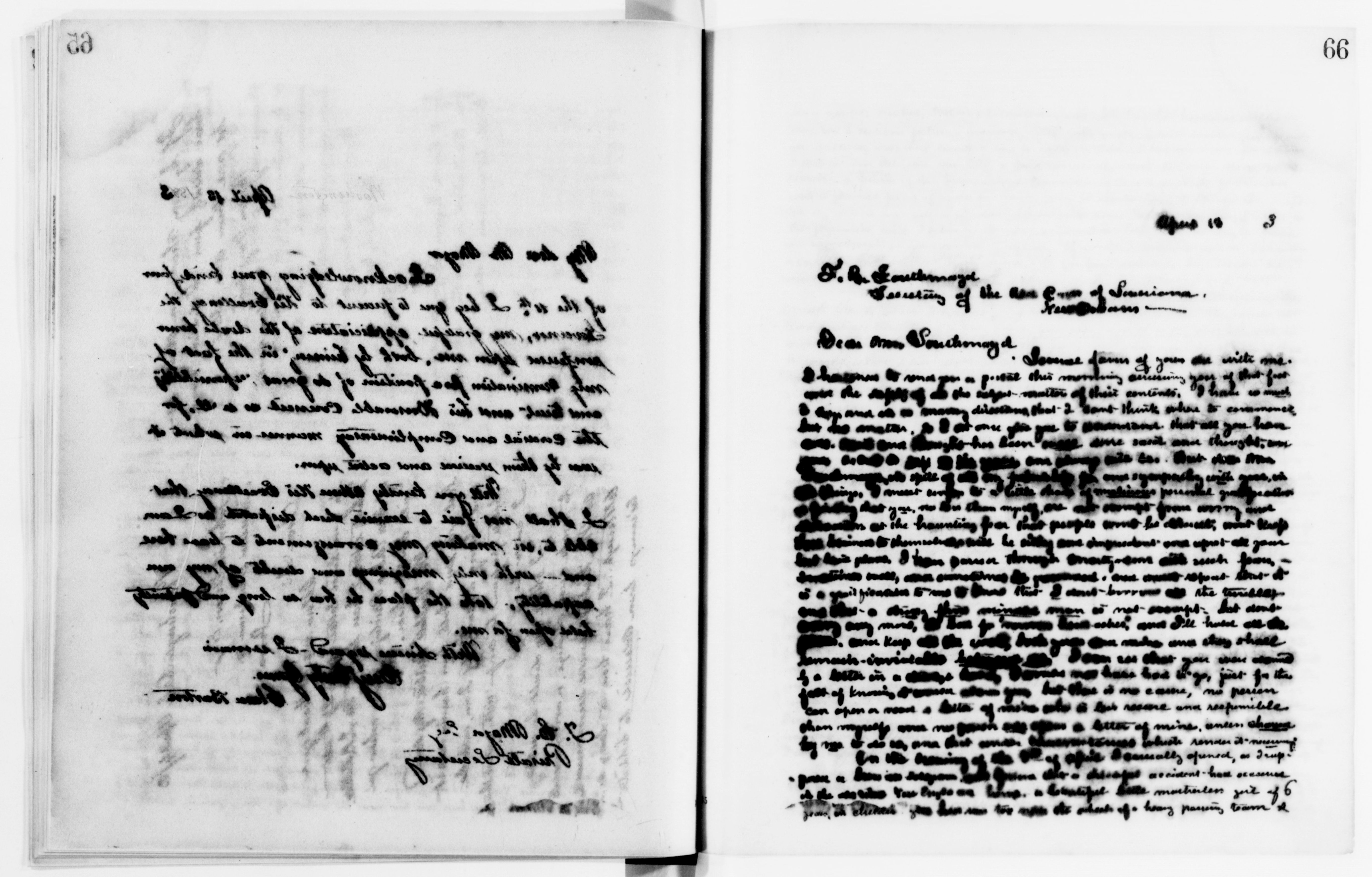 Scanned image of the current content page