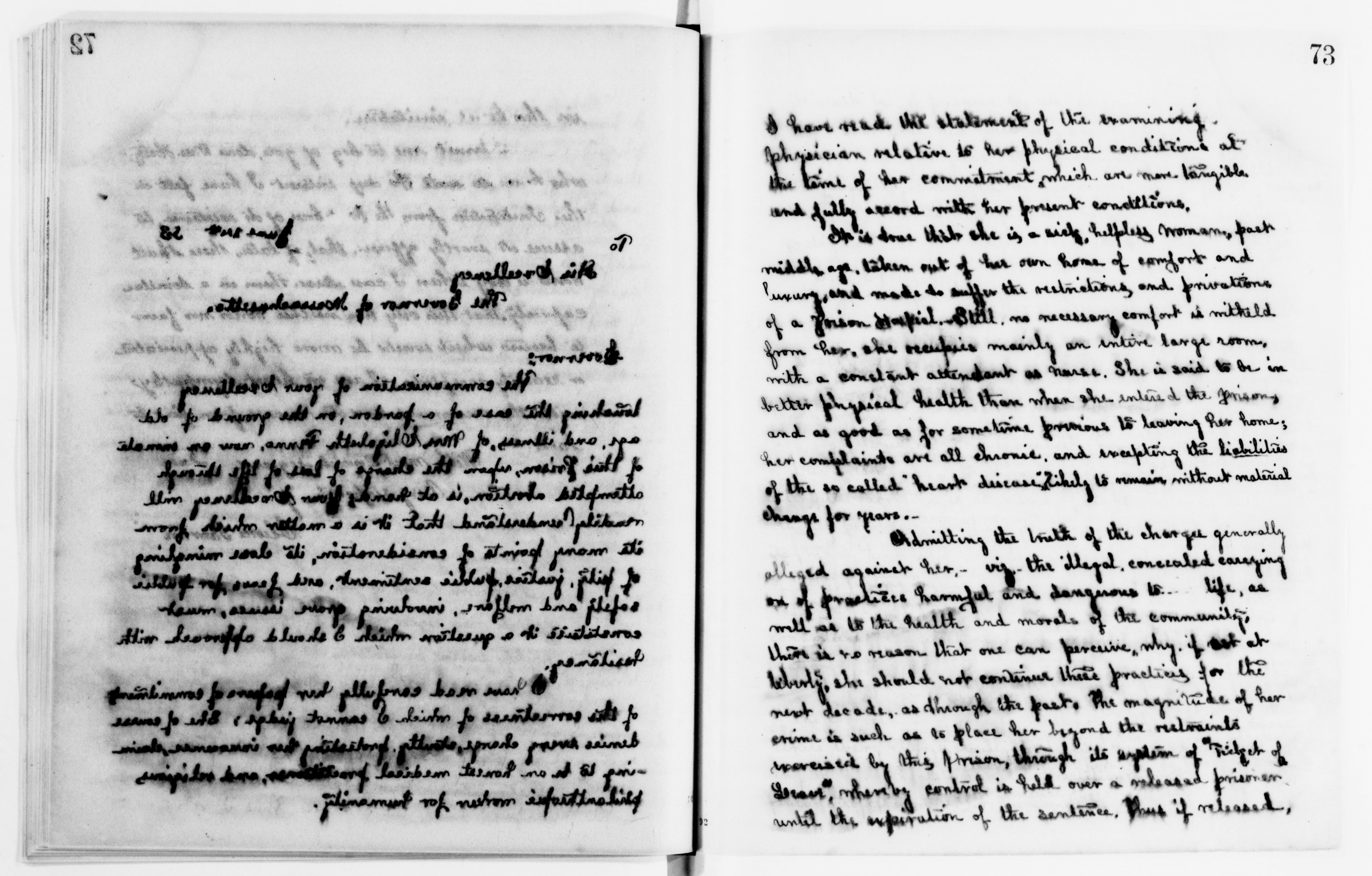 Scanned image of the current content page