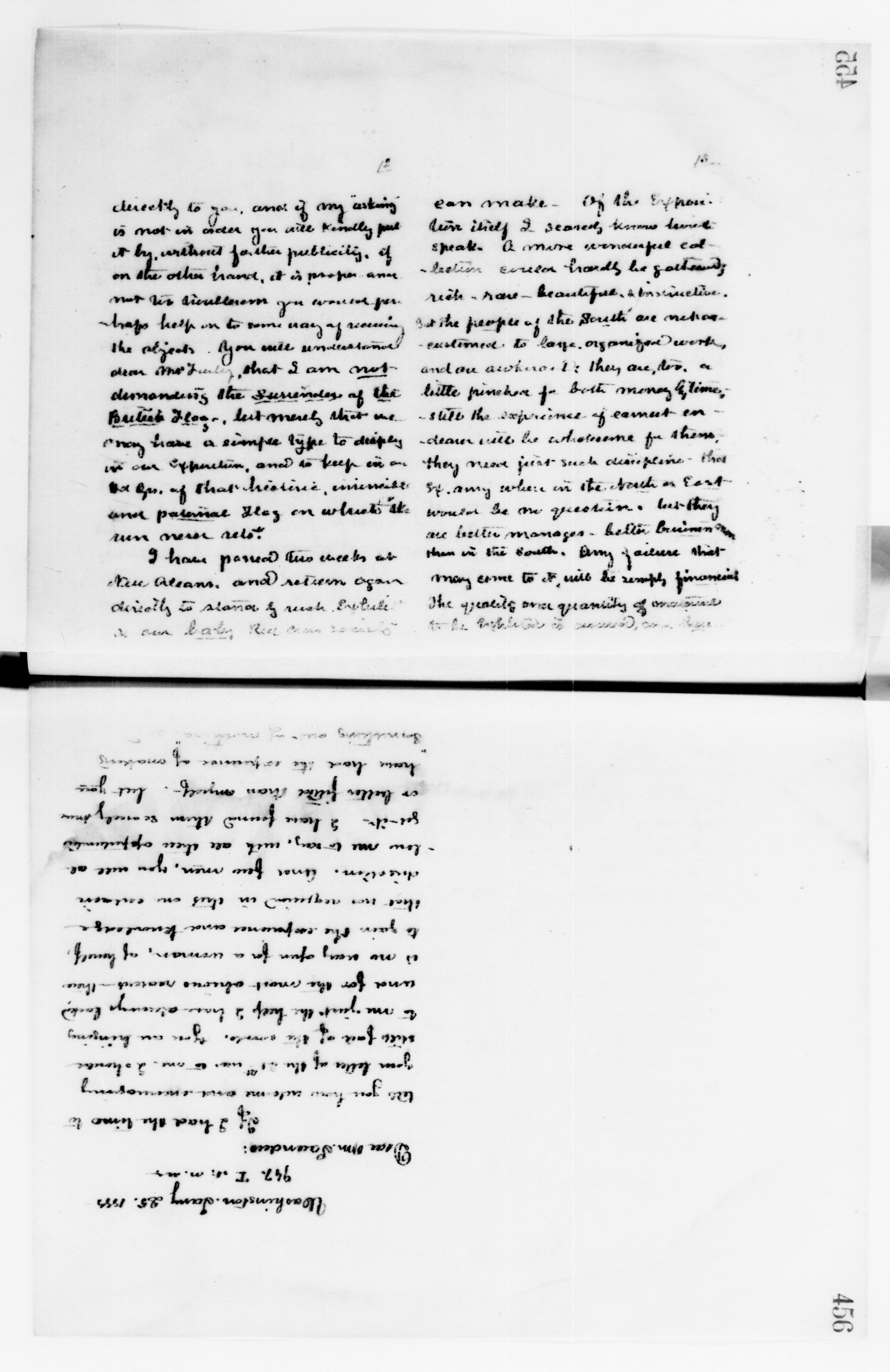 Scanned image of the current content page