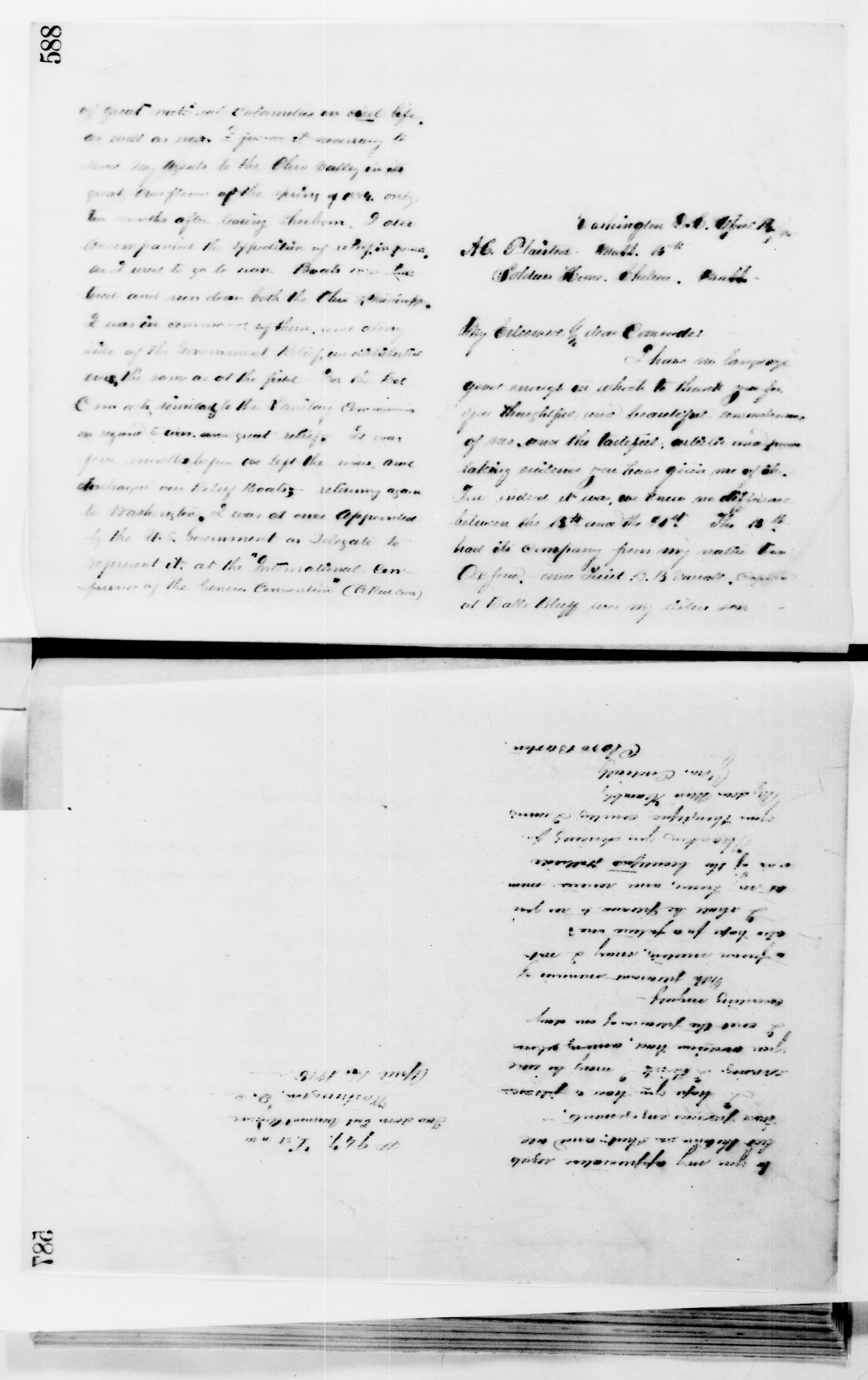 Scanned image of the current content page