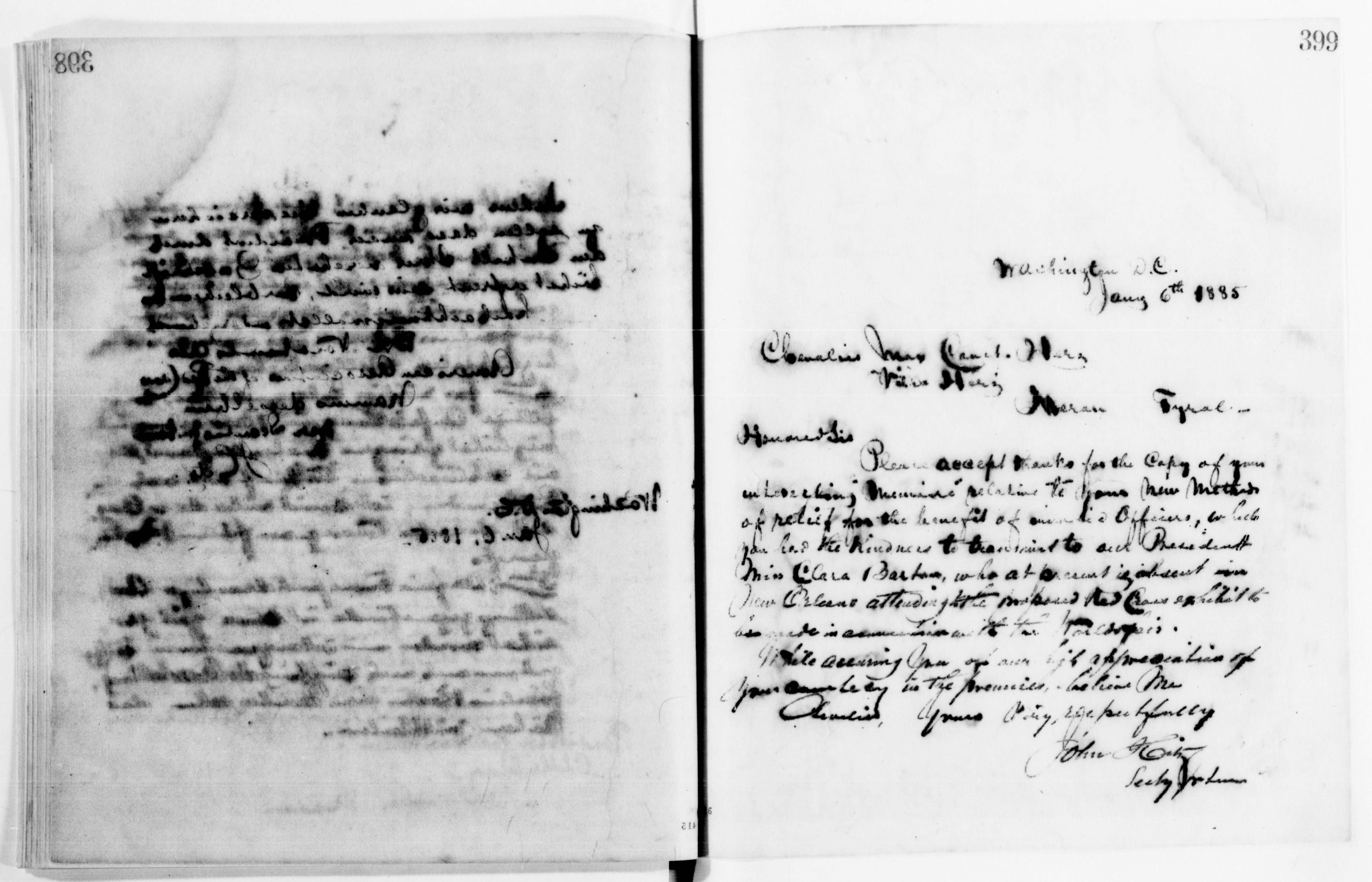 Scanned image of the current content page