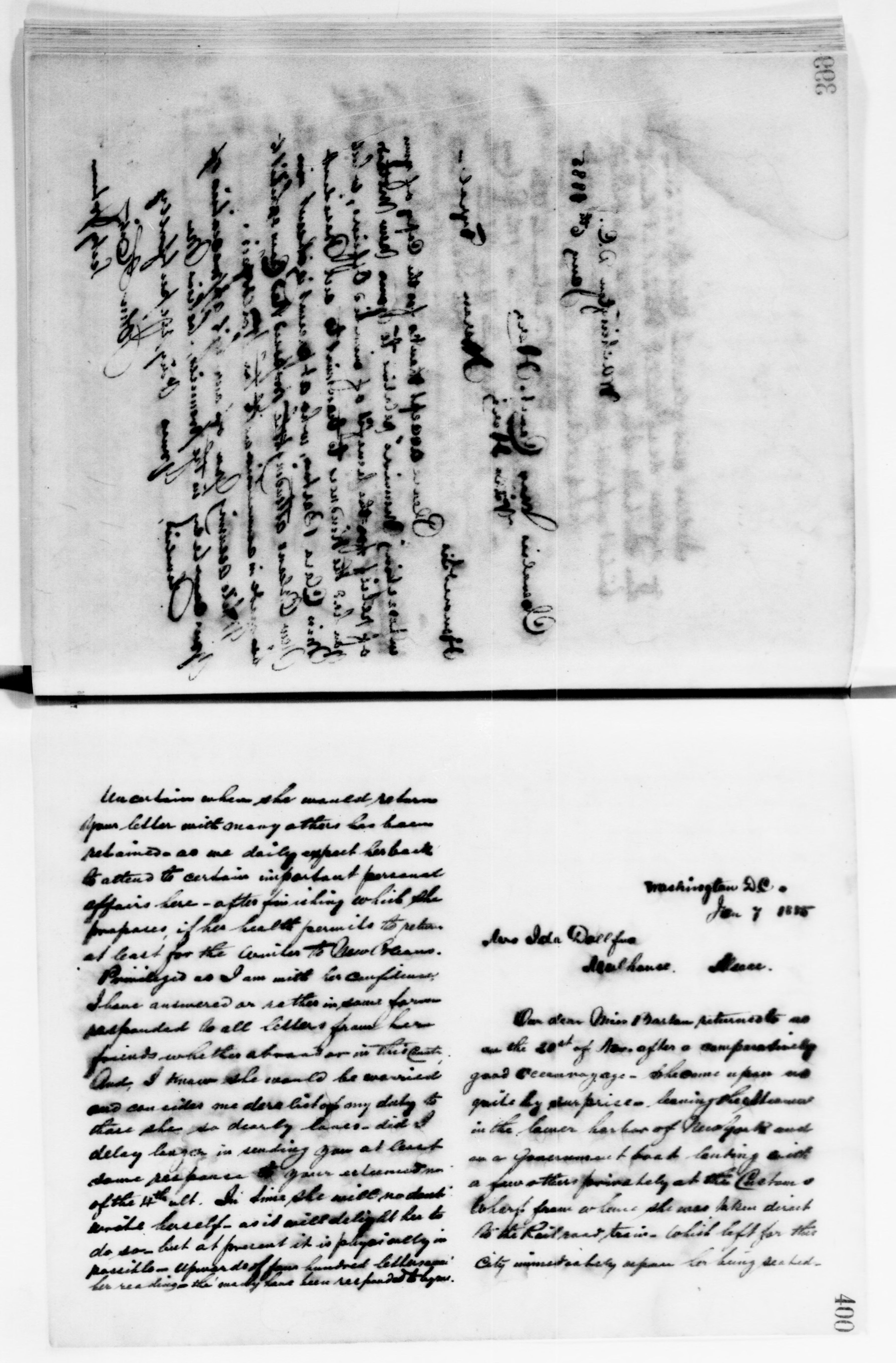 Scanned image of the current content page