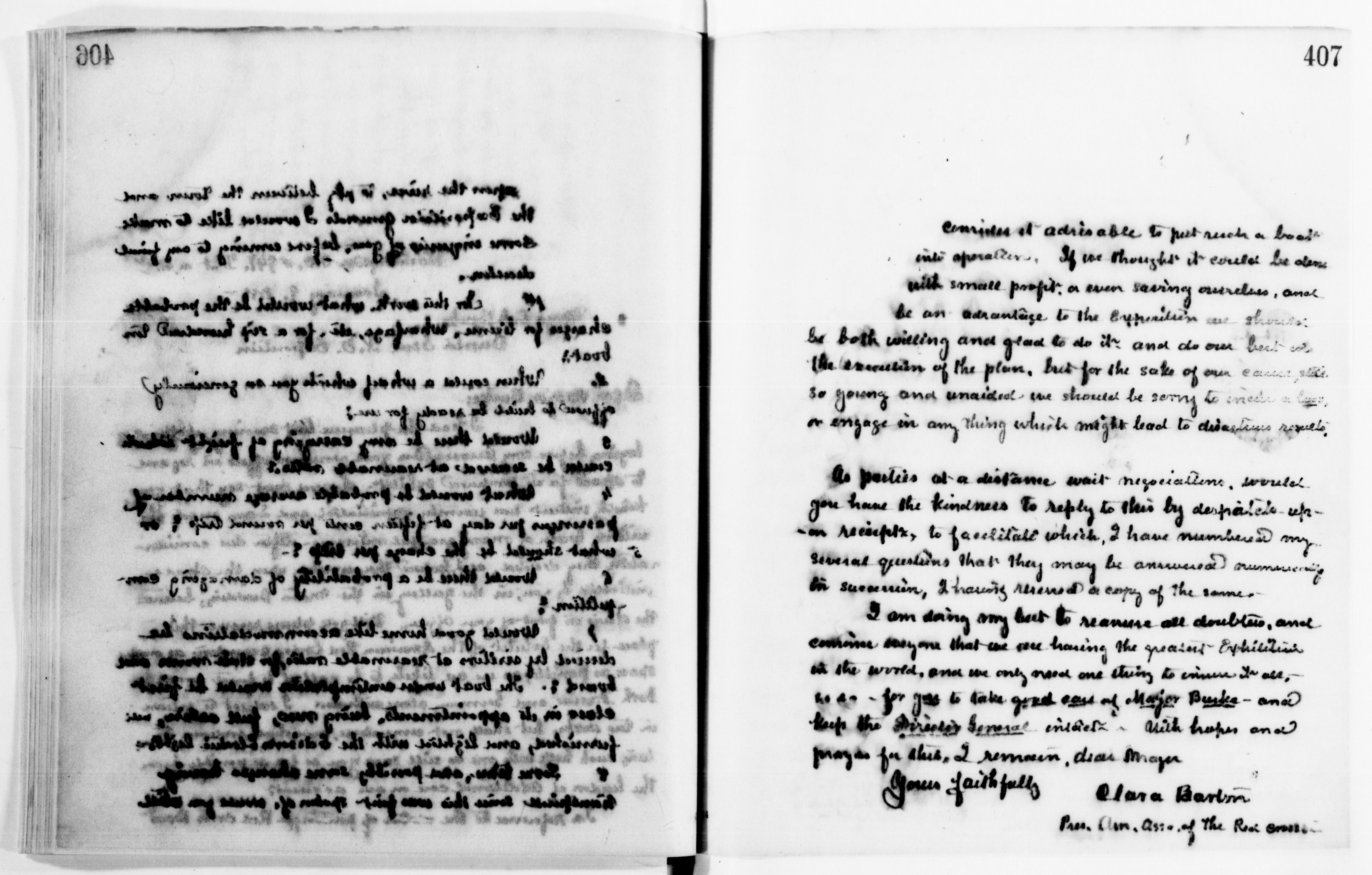 Scanned image of the current content page