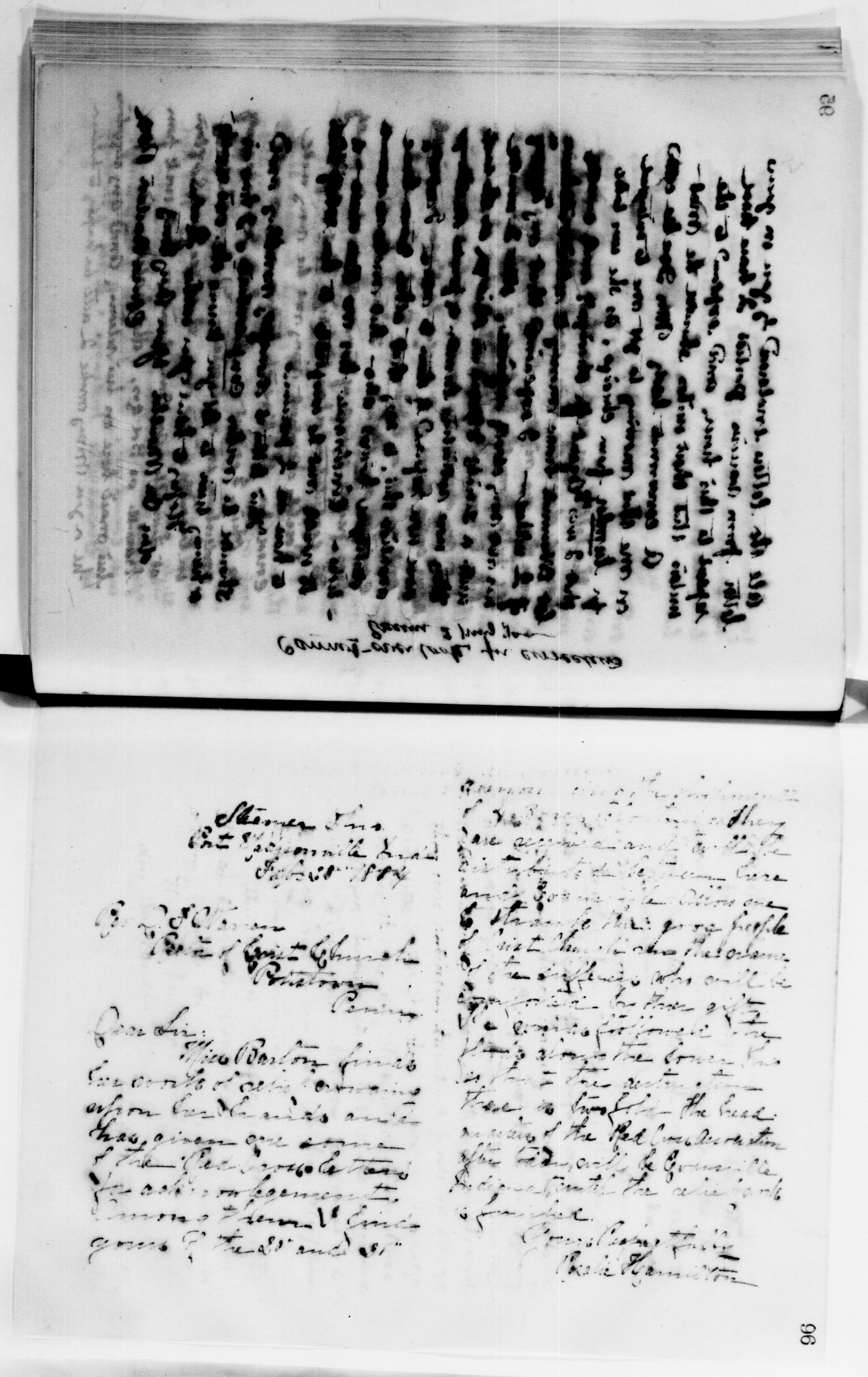 Scanned image of the current content page