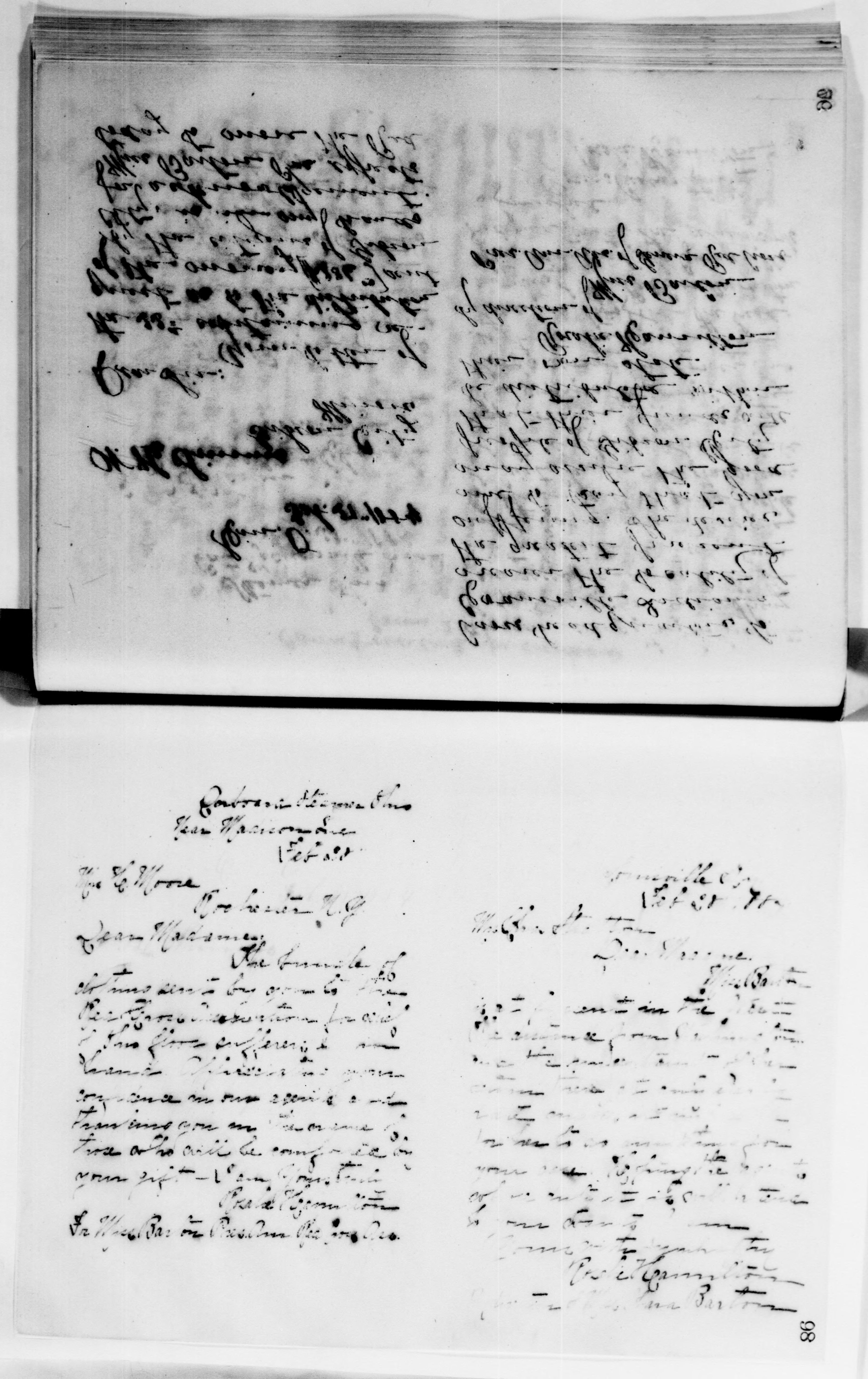 Scanned image of the current content page