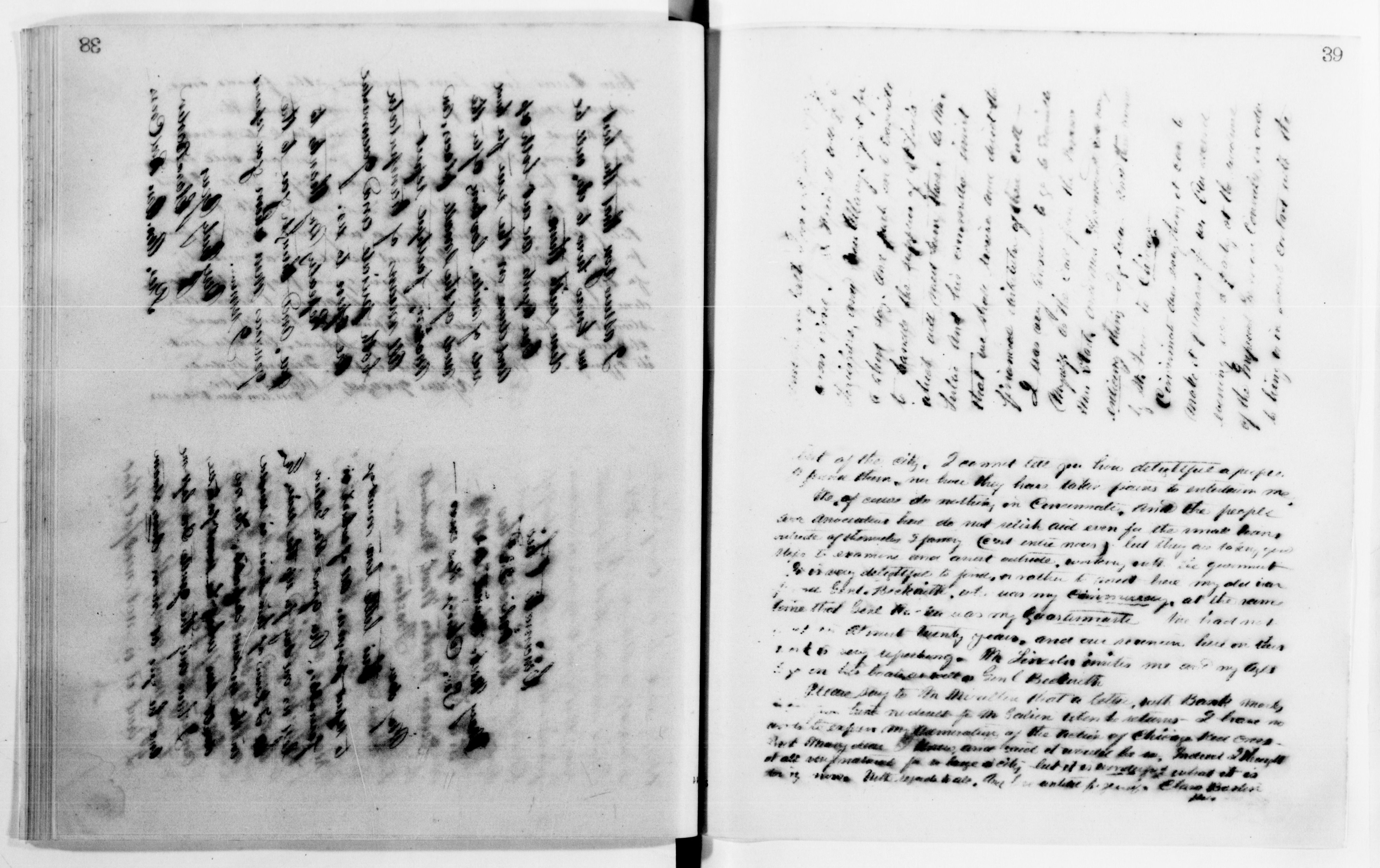Scanned image of the current content page