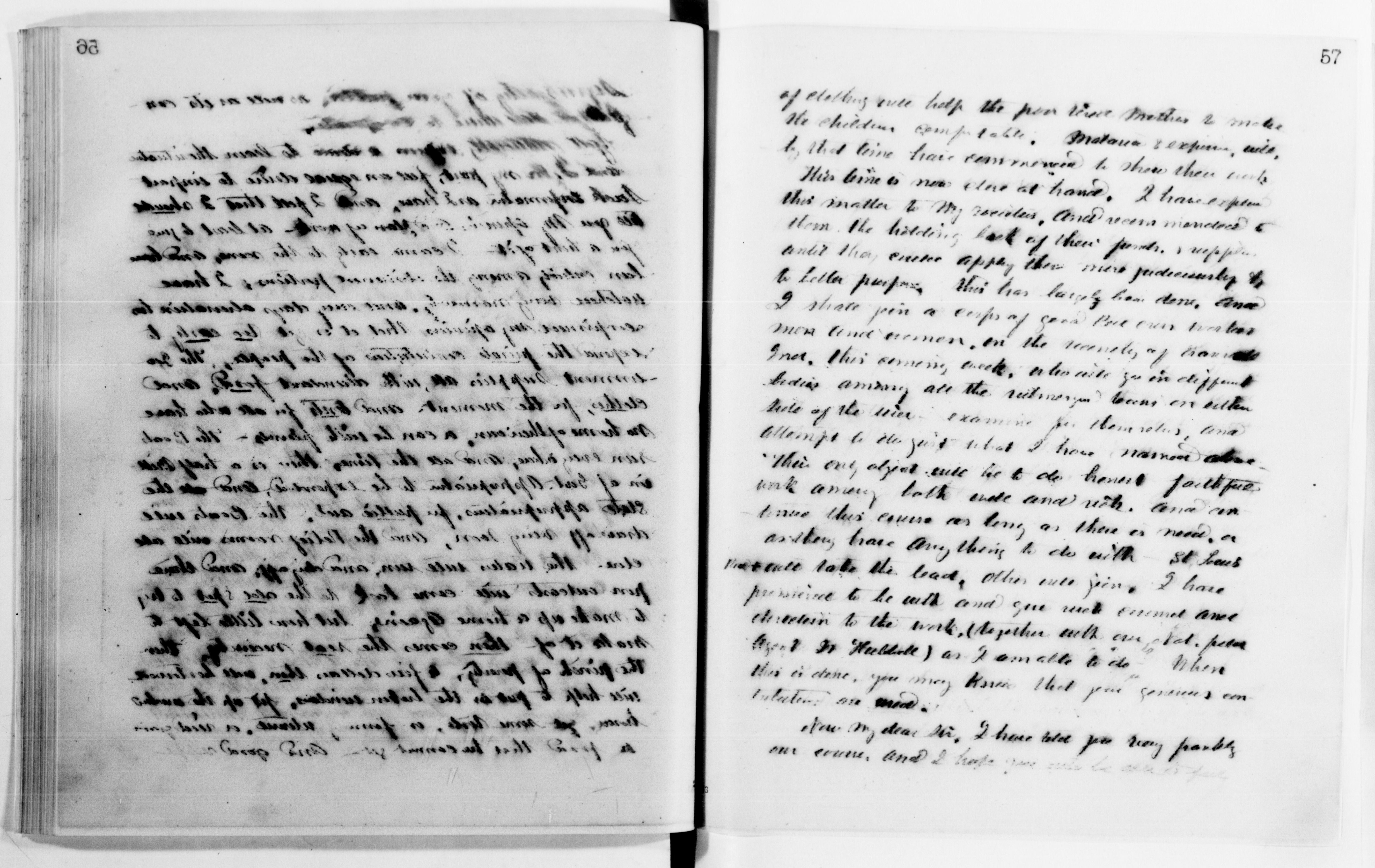 Scanned image of the current content page
