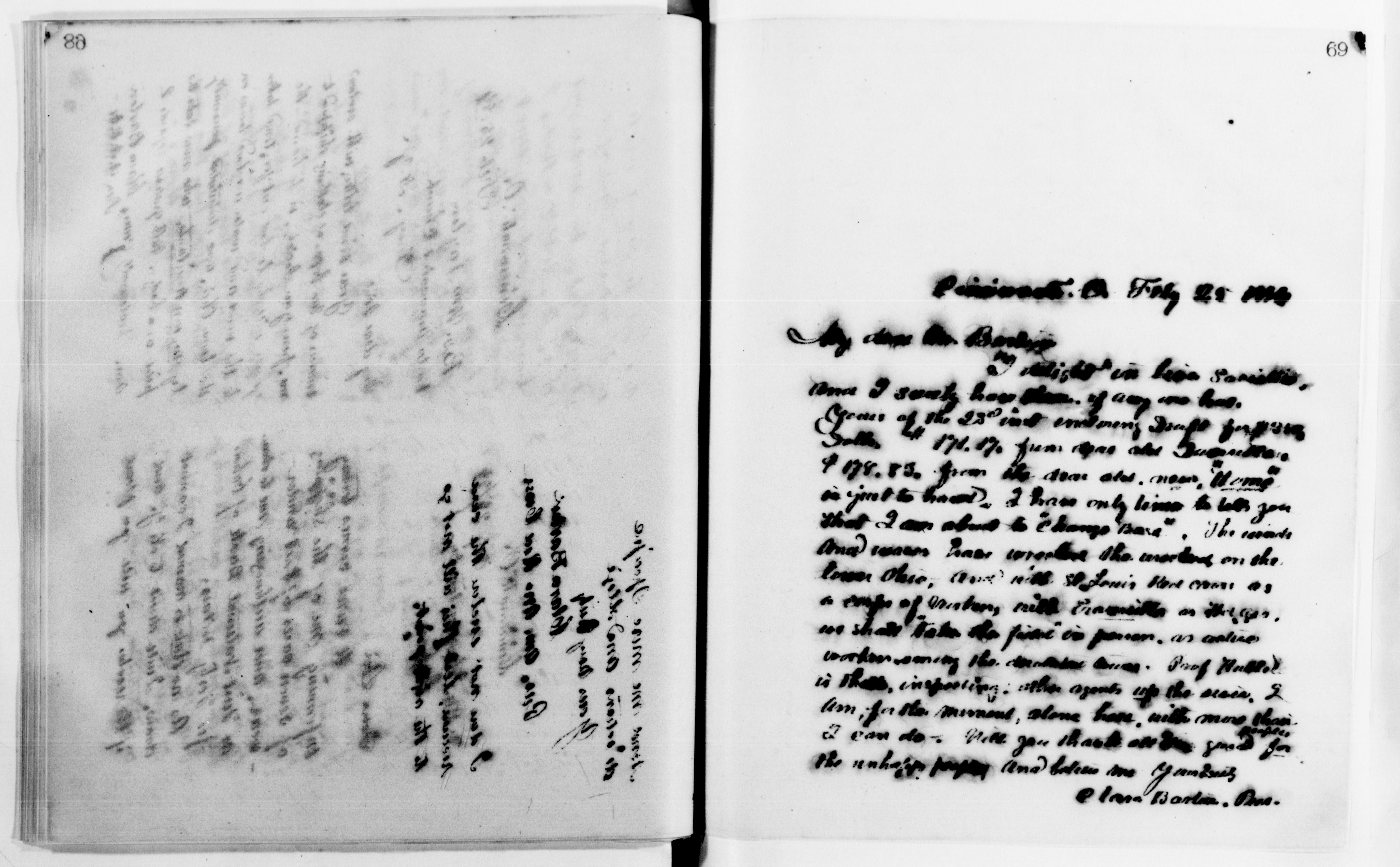 Scanned image of the current content page