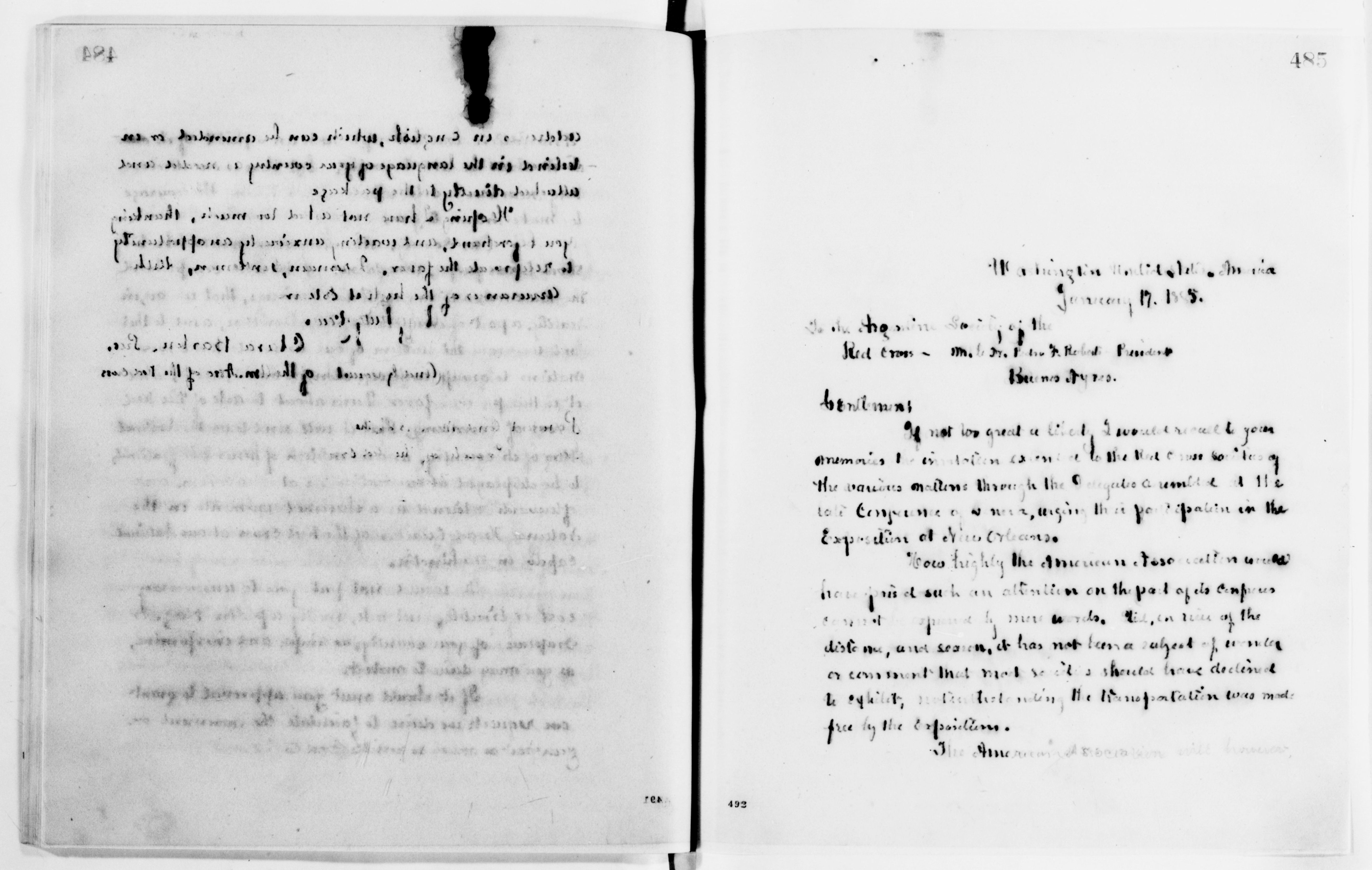 Scanned image of the current content page