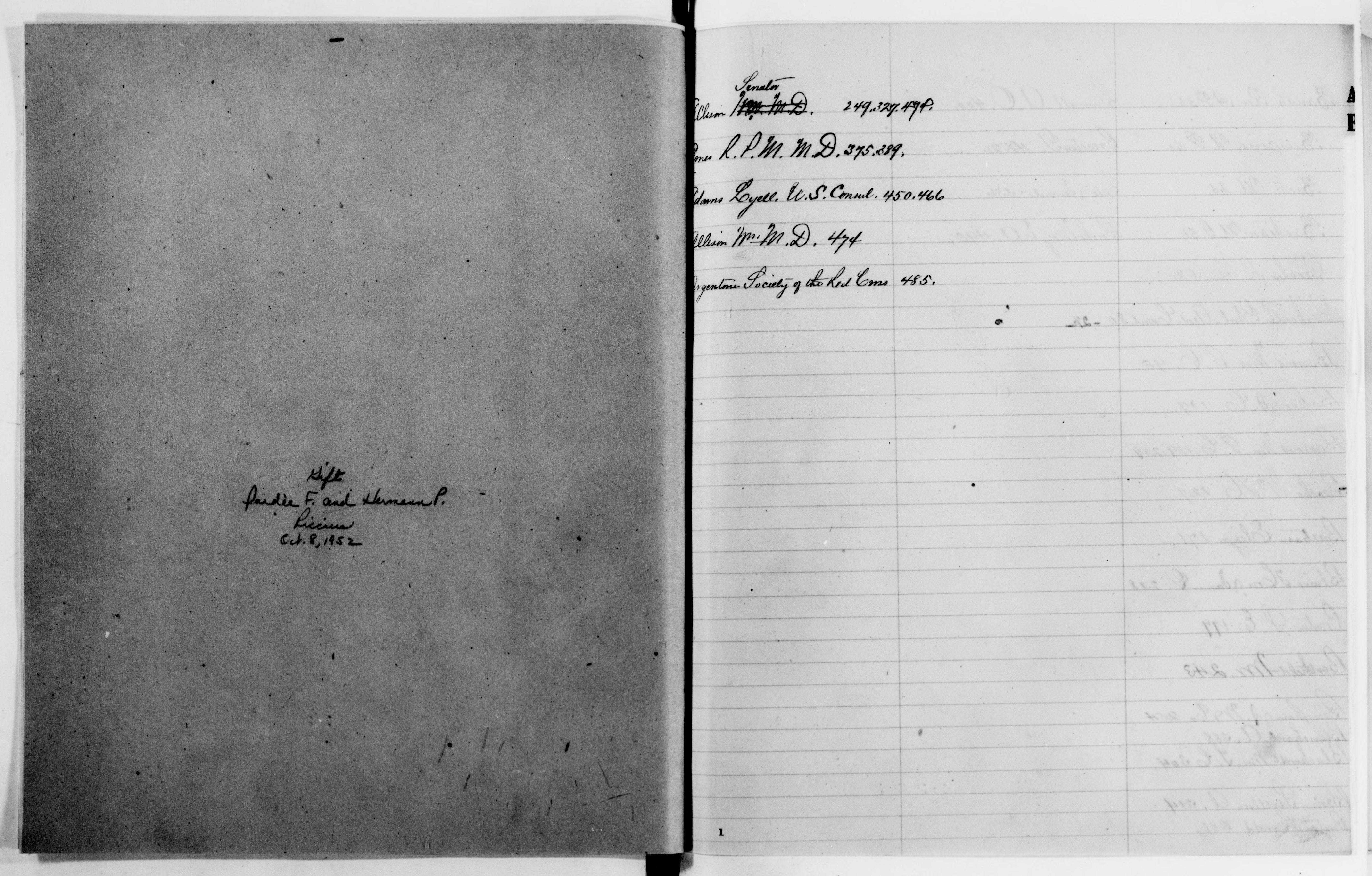 Scanned image of the current content page