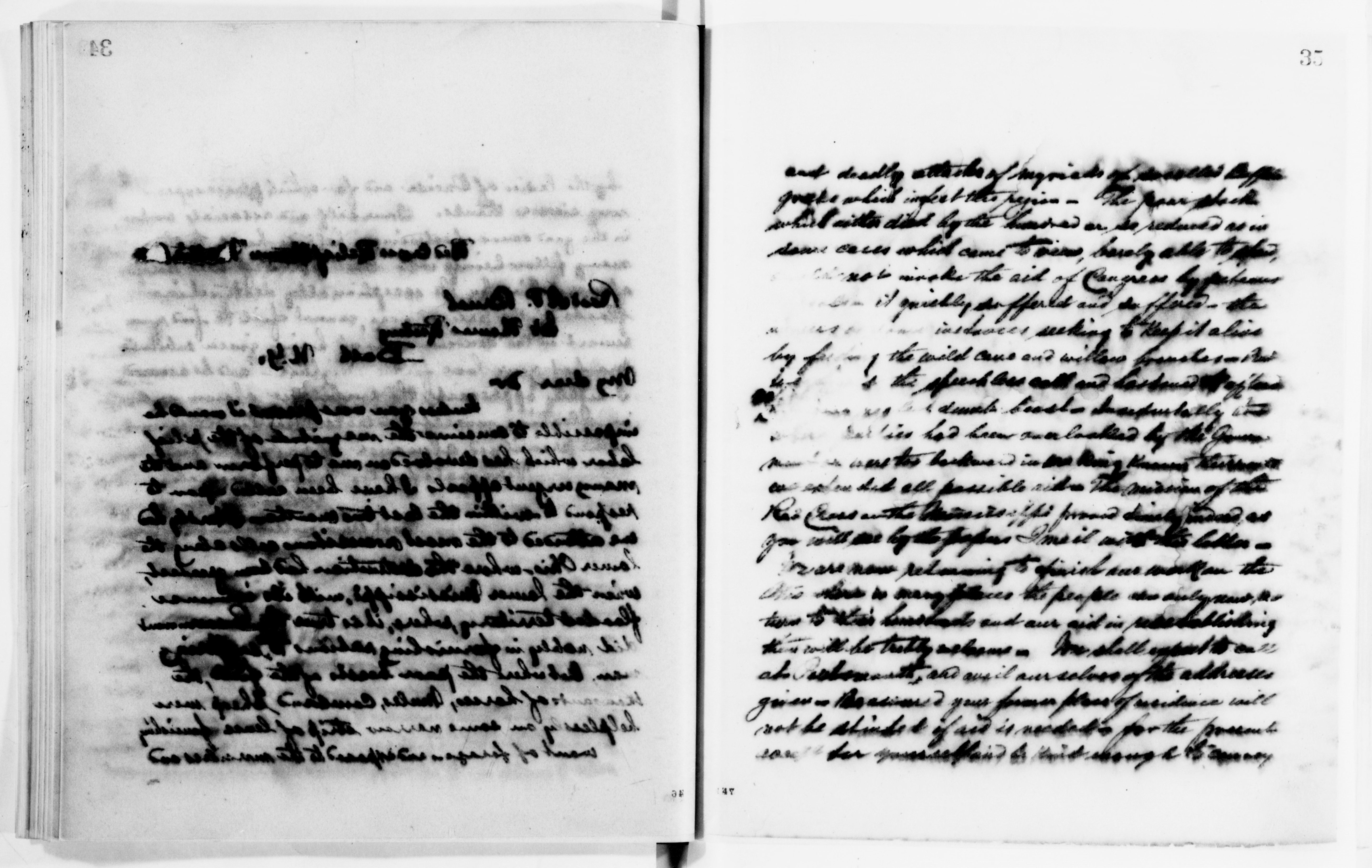 Scanned image of the current content page