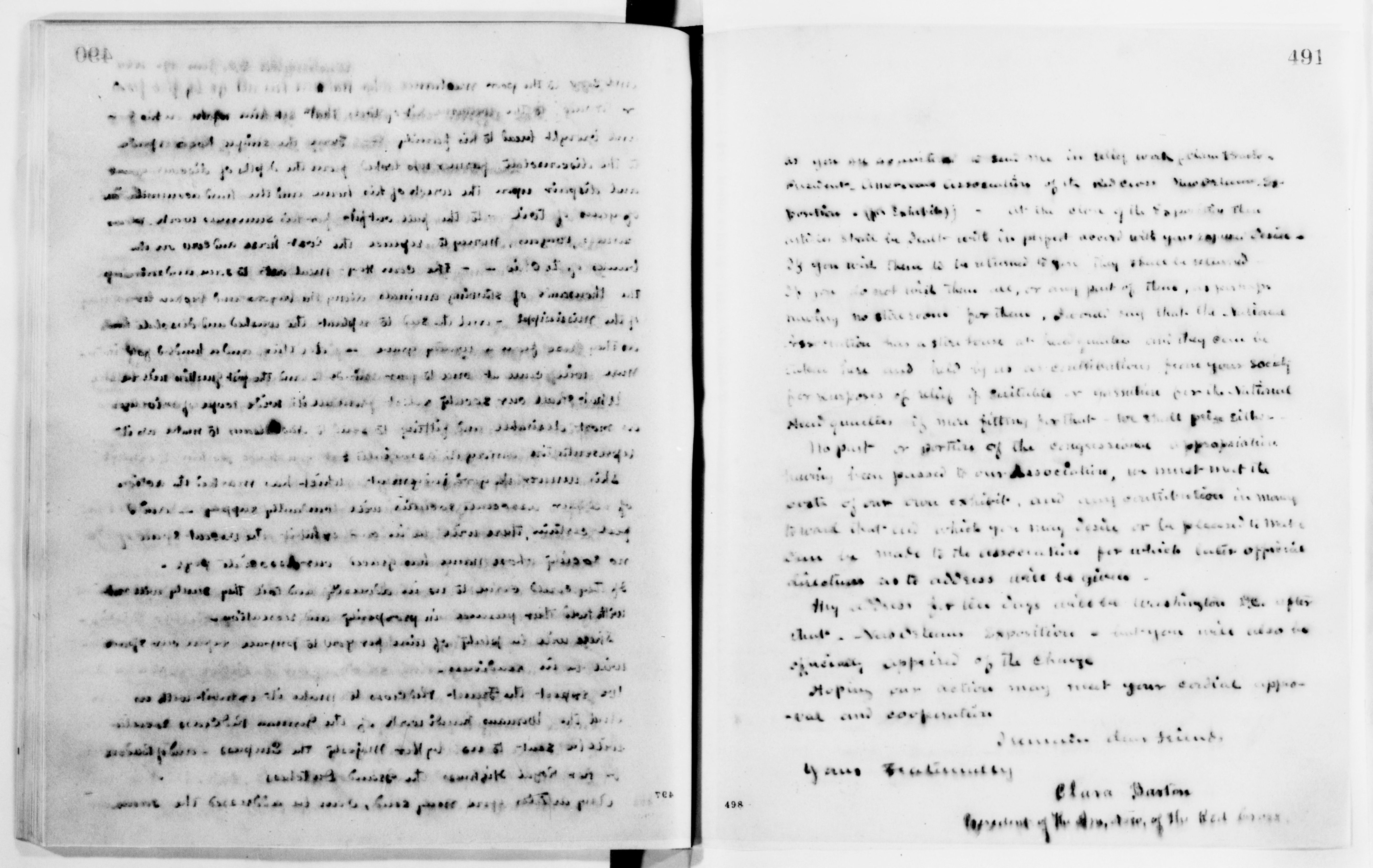 Scanned image of the current content page