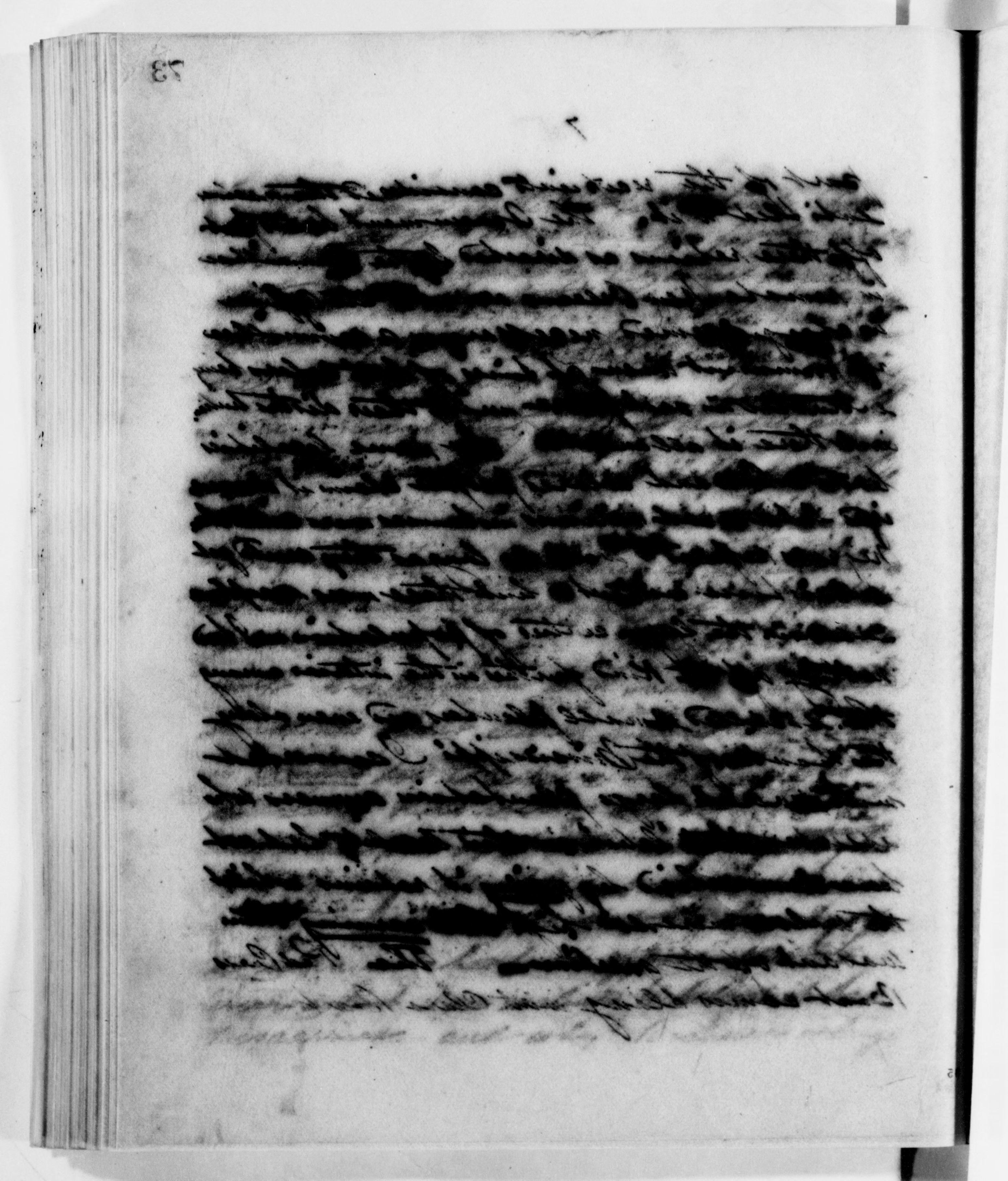 Scanned image of the current content page