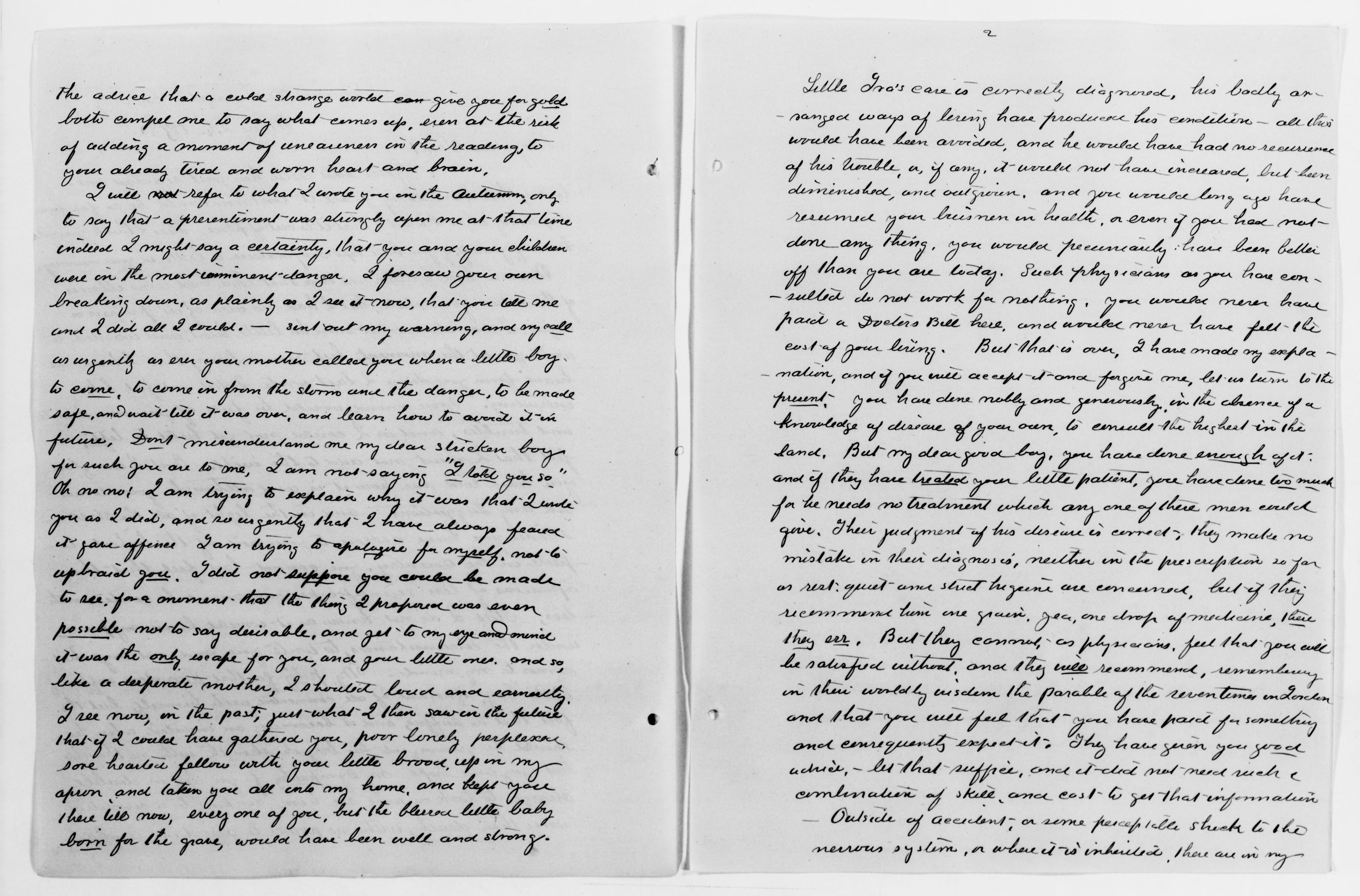 Scanned image of the current content page