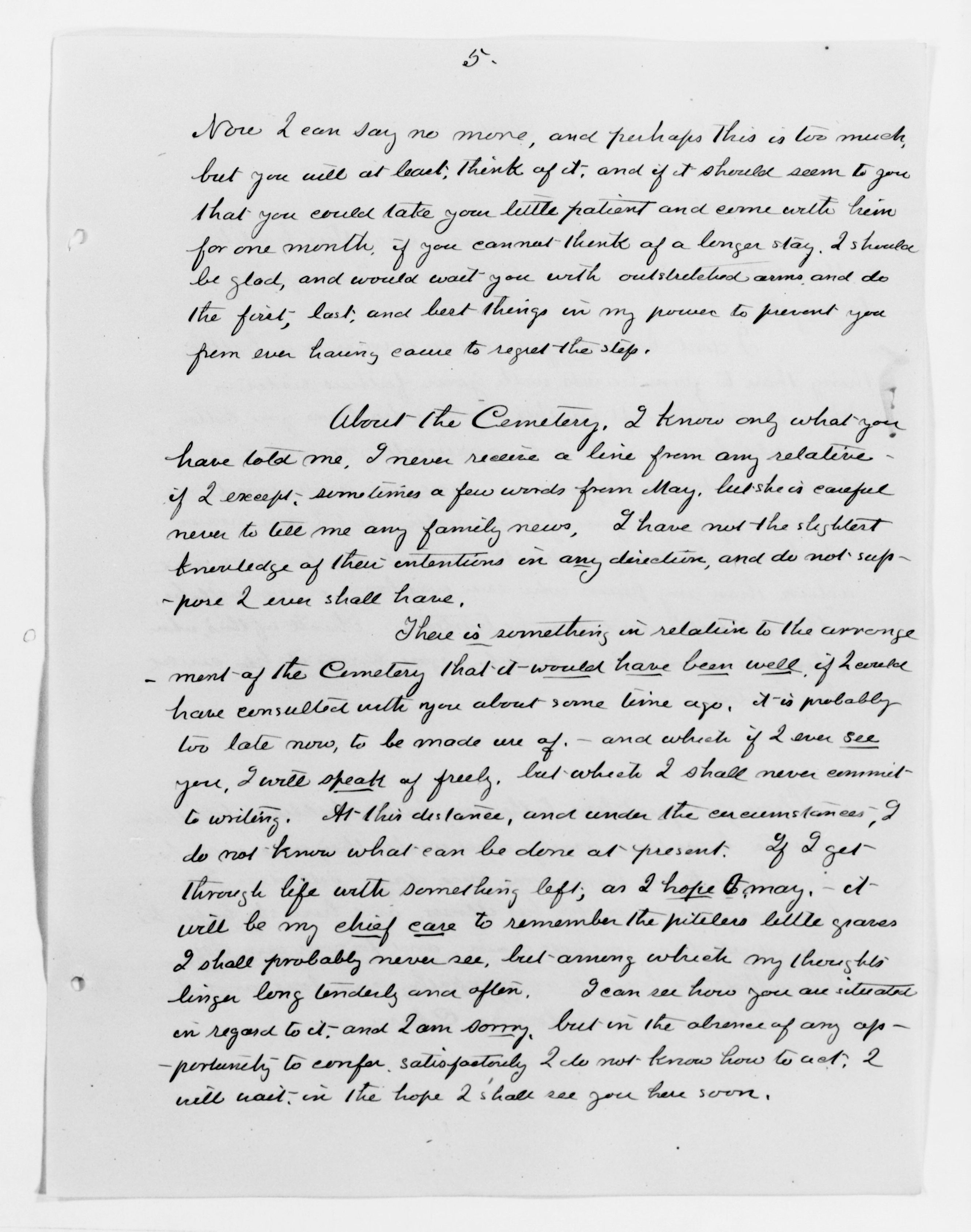 Scanned image of the current content page