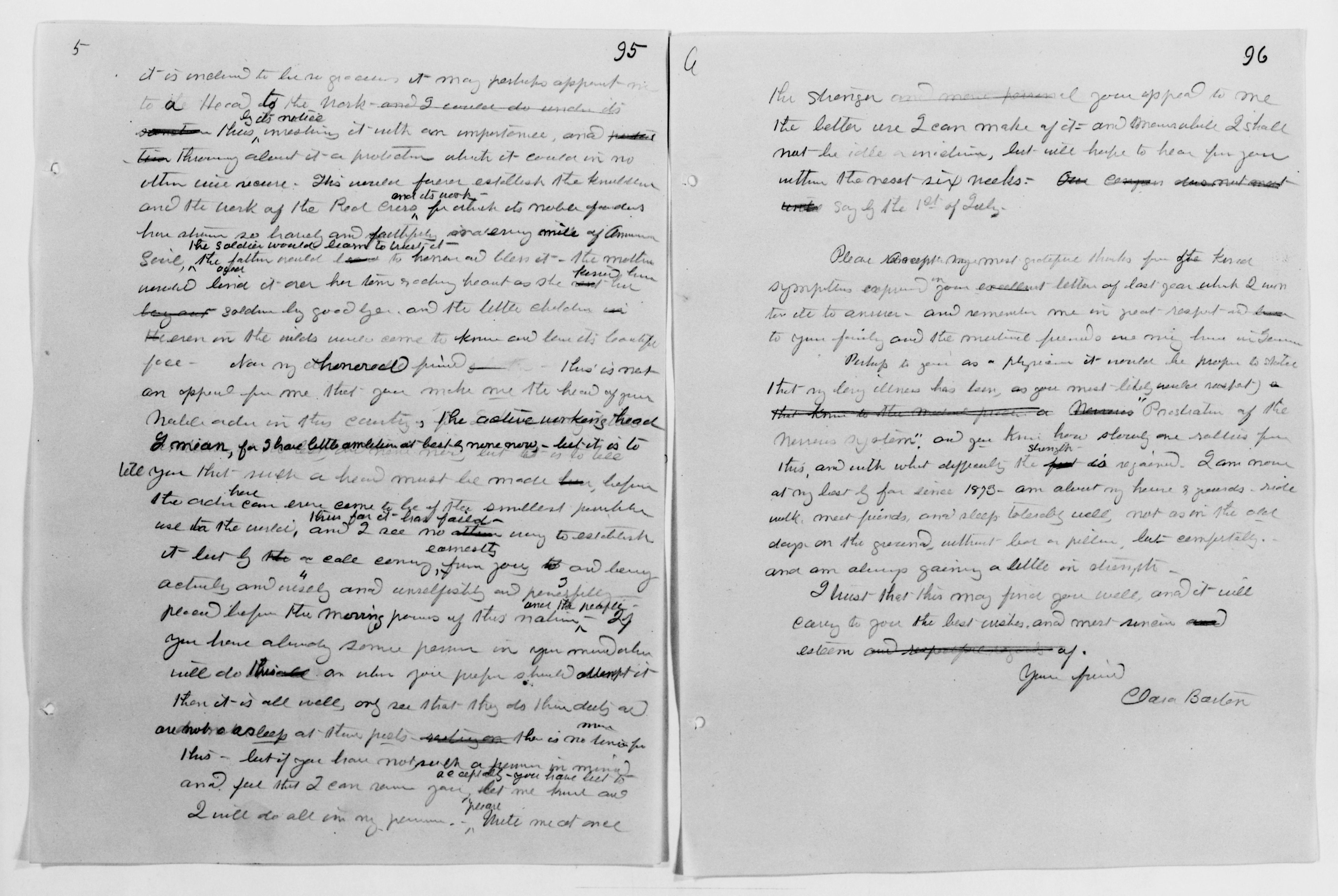 Scanned image of the current content page