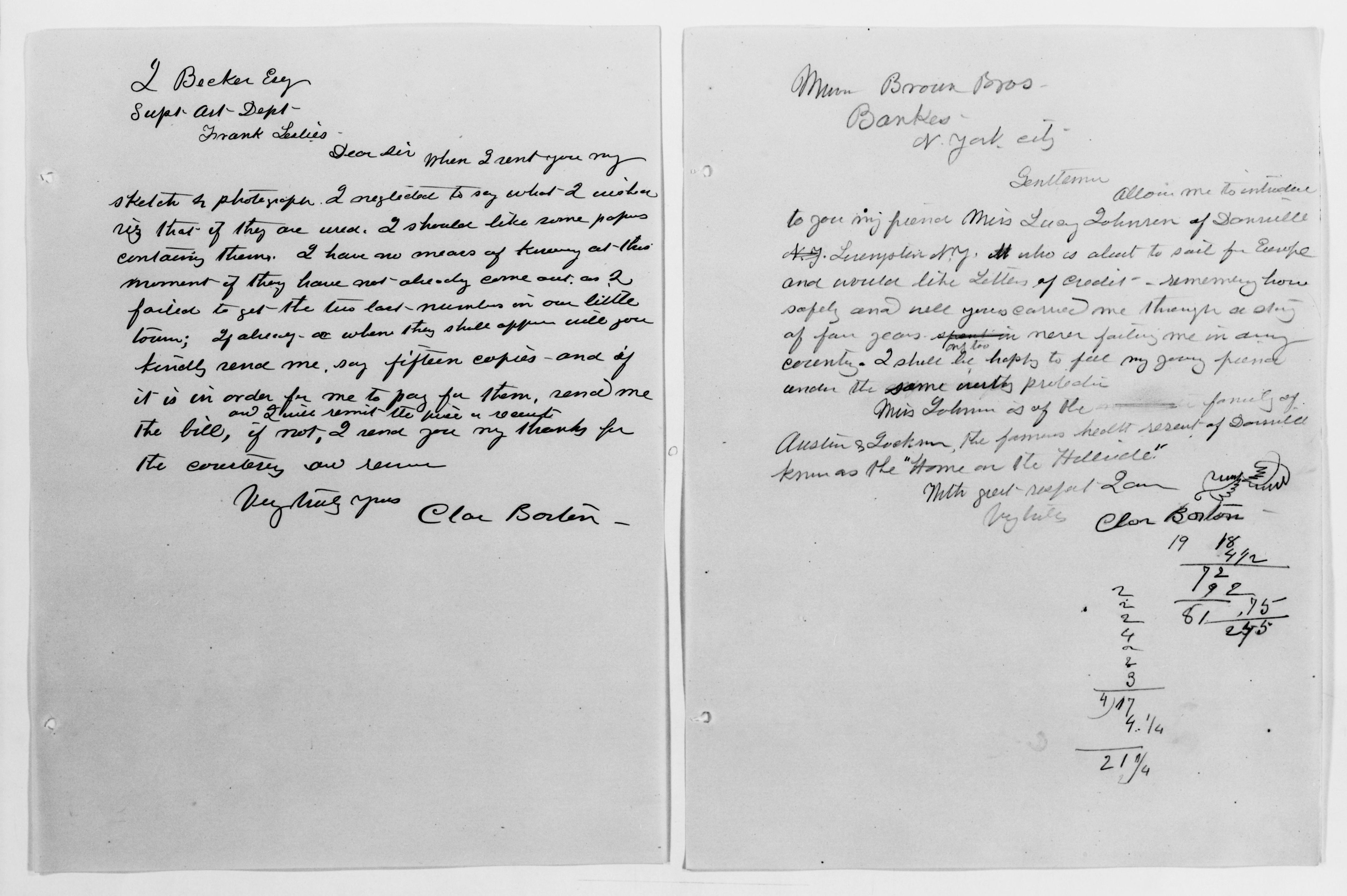 Scanned image of the current content page