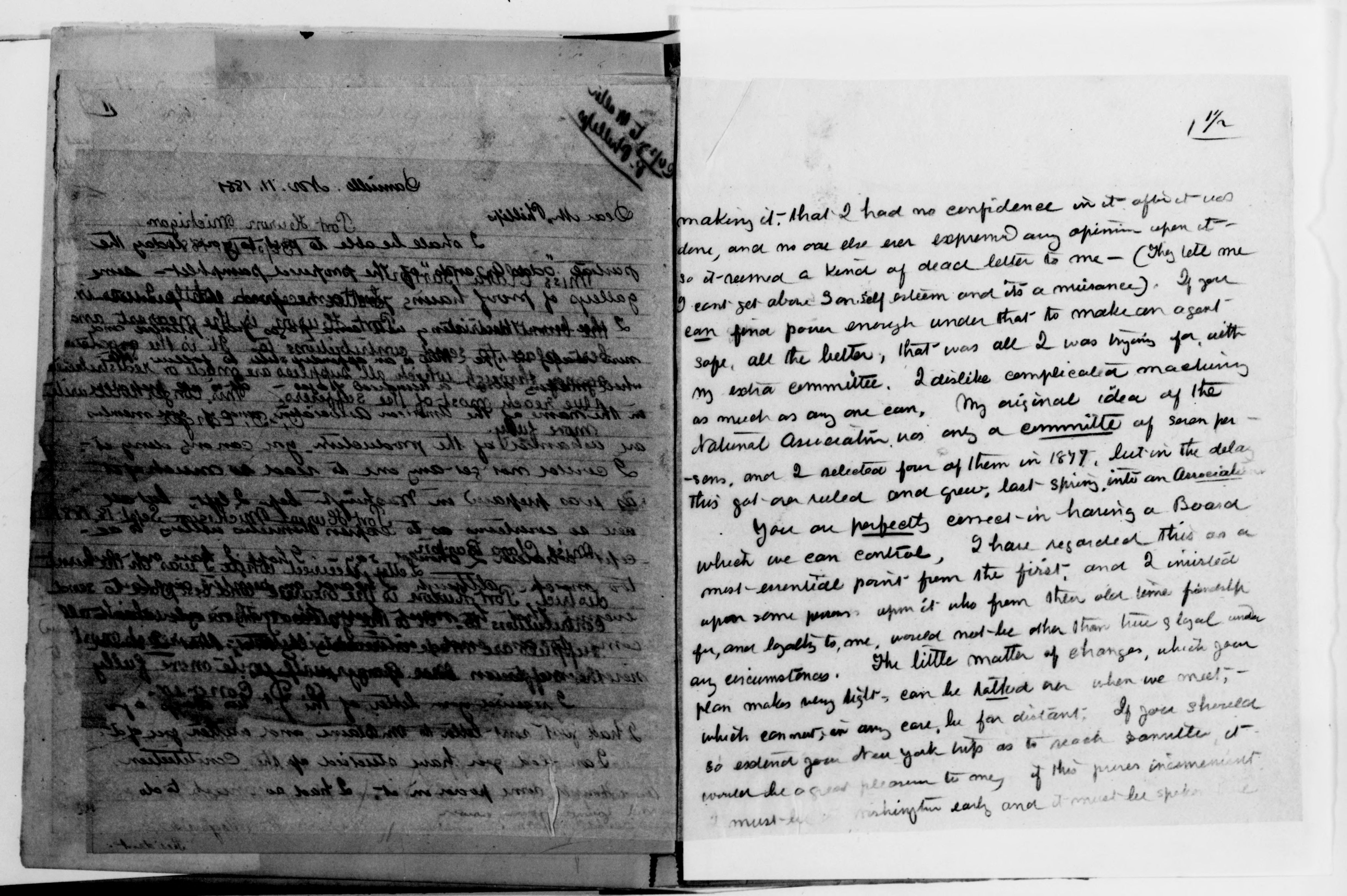 Scanned image of the current content page