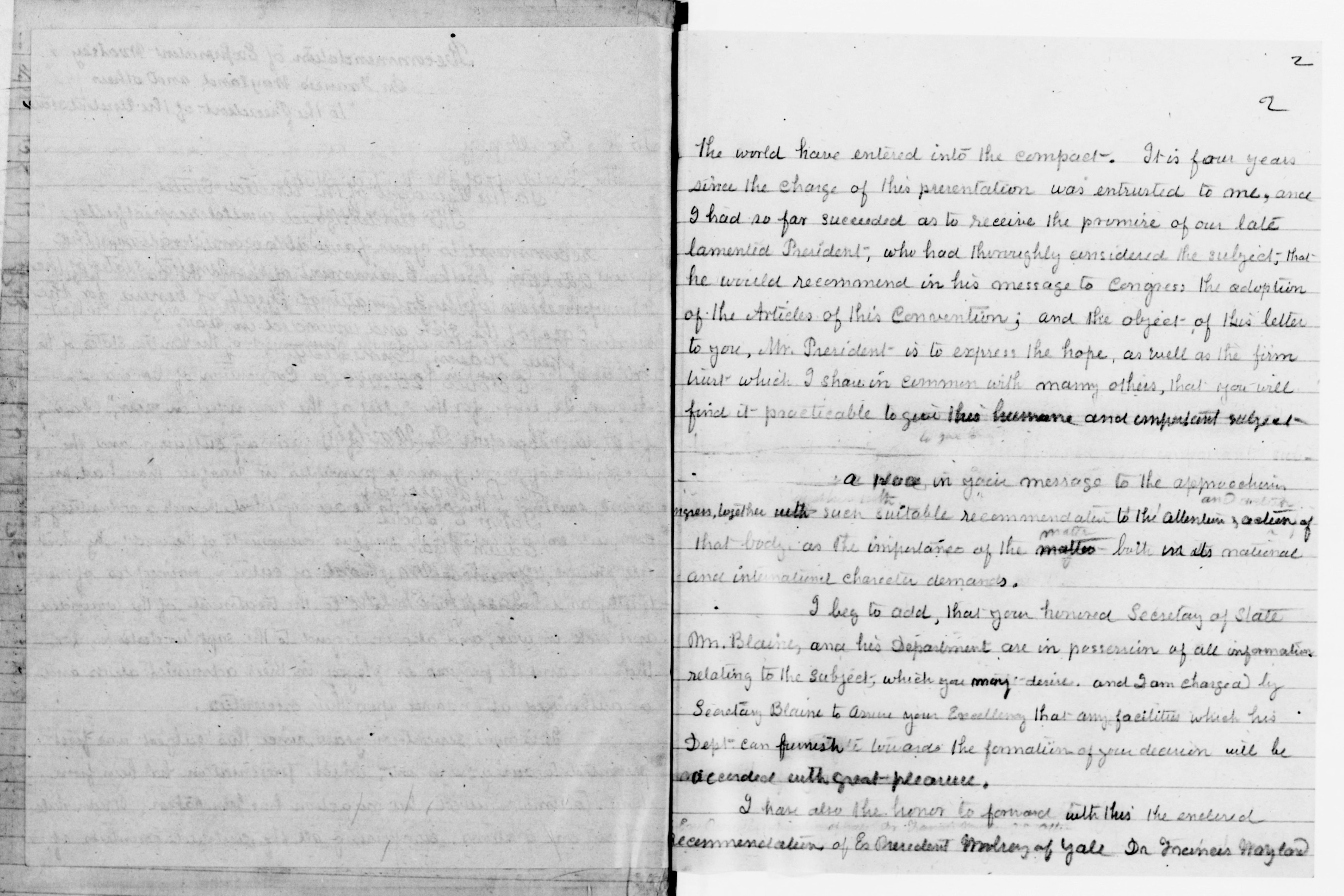 Scanned image of the current content page