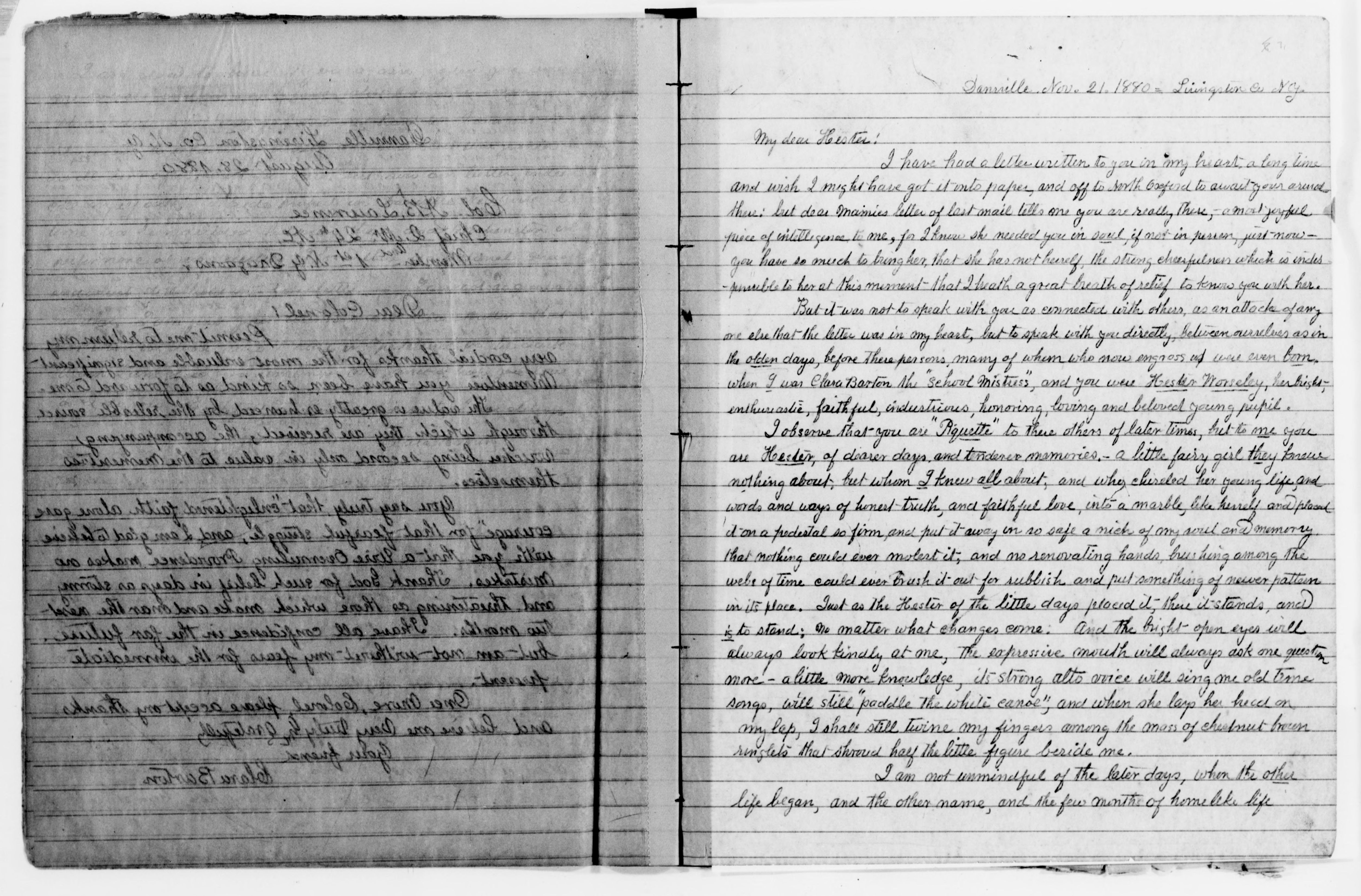 Scanned image of the current content page