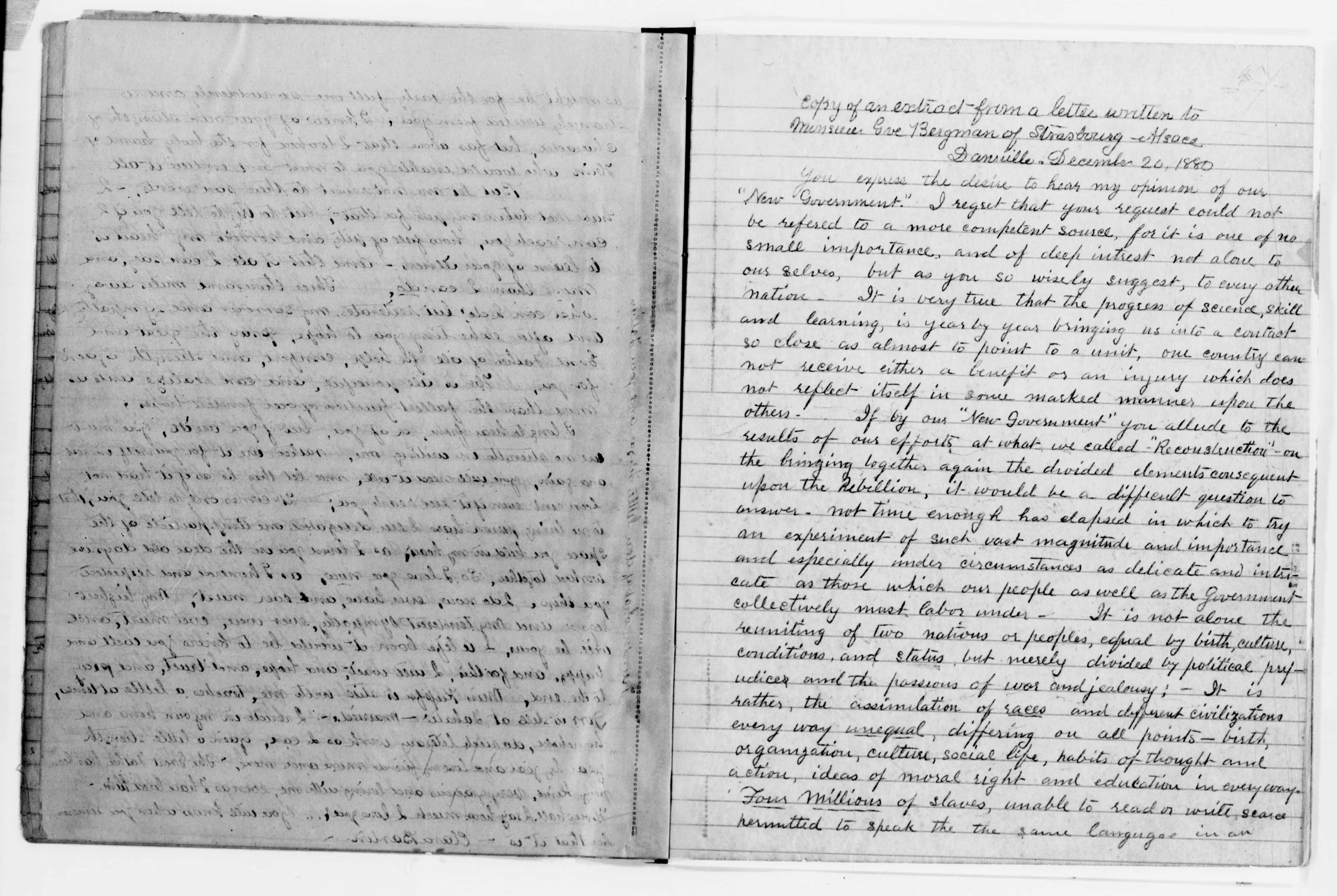 Scanned image of the current content page