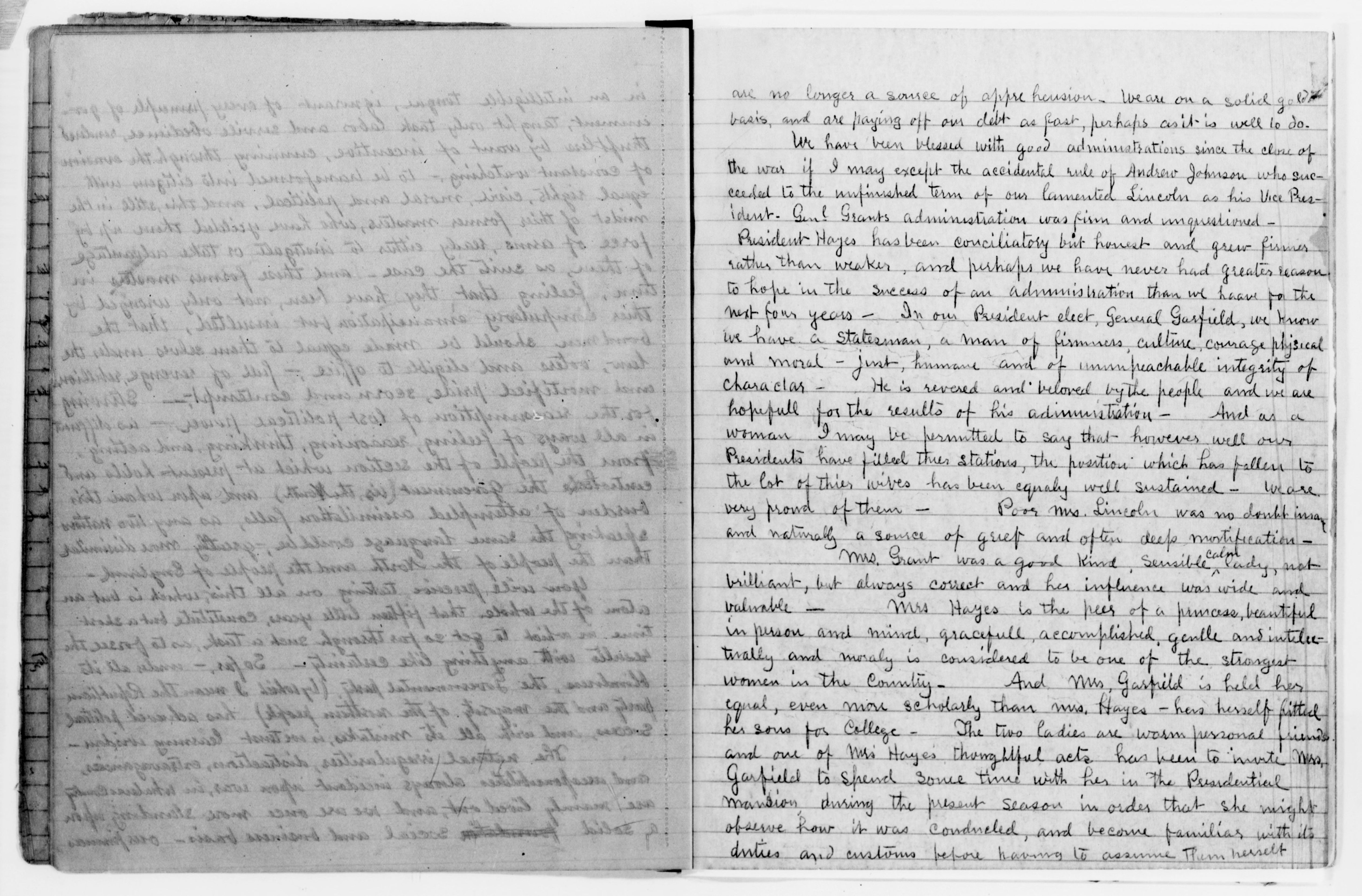 Scanned image of the current content page