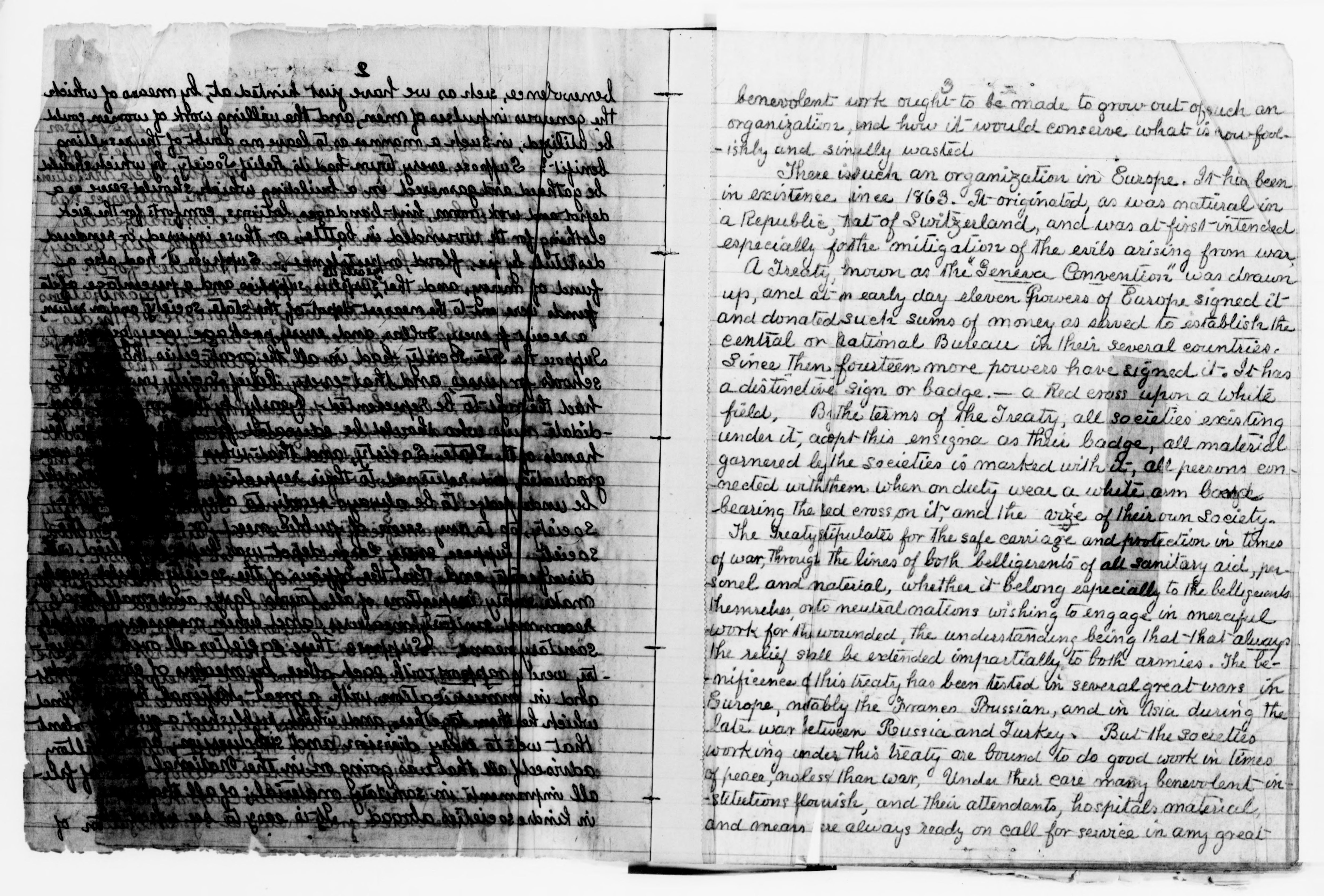 Scanned image of the current content page