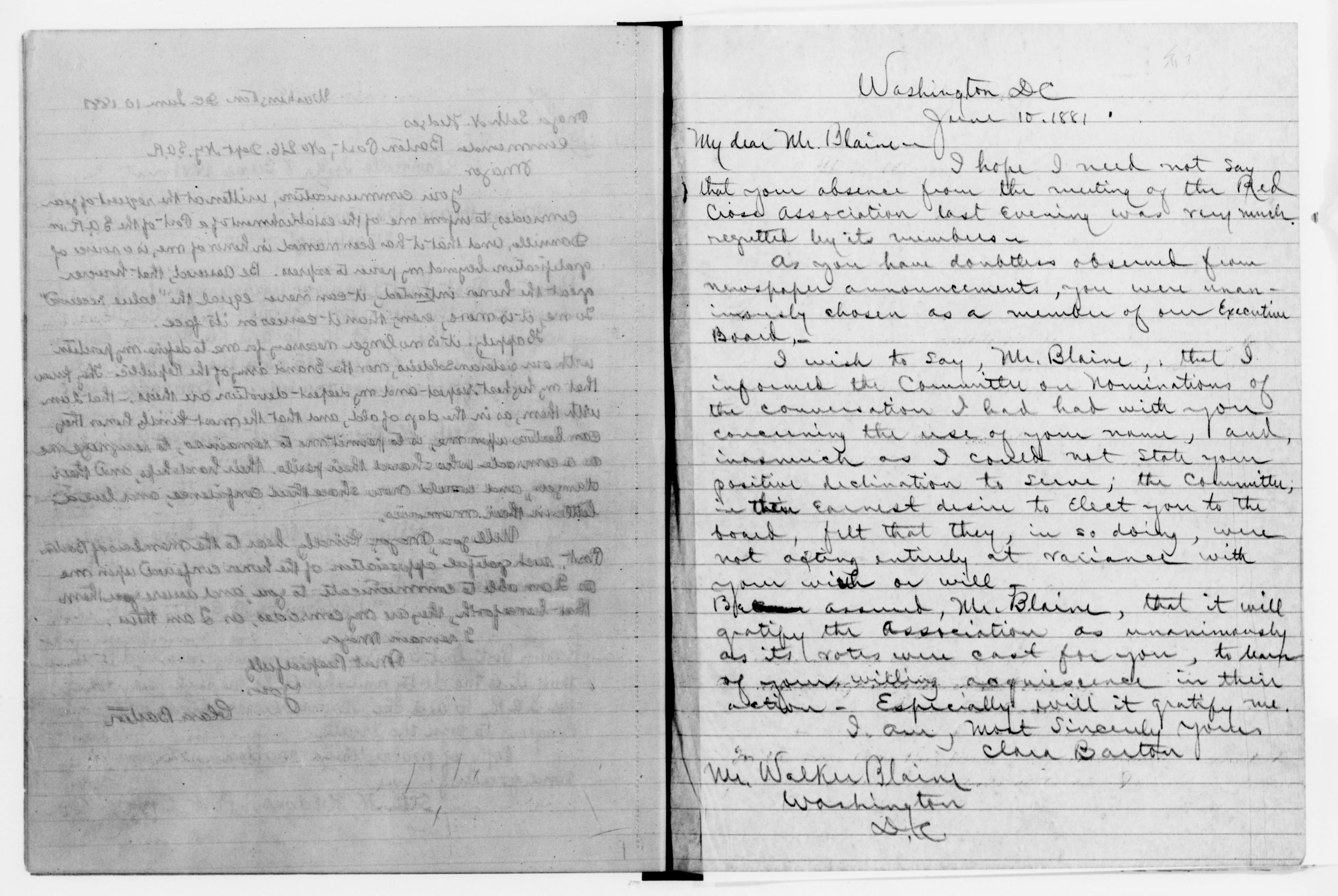 Scanned image of the current content page