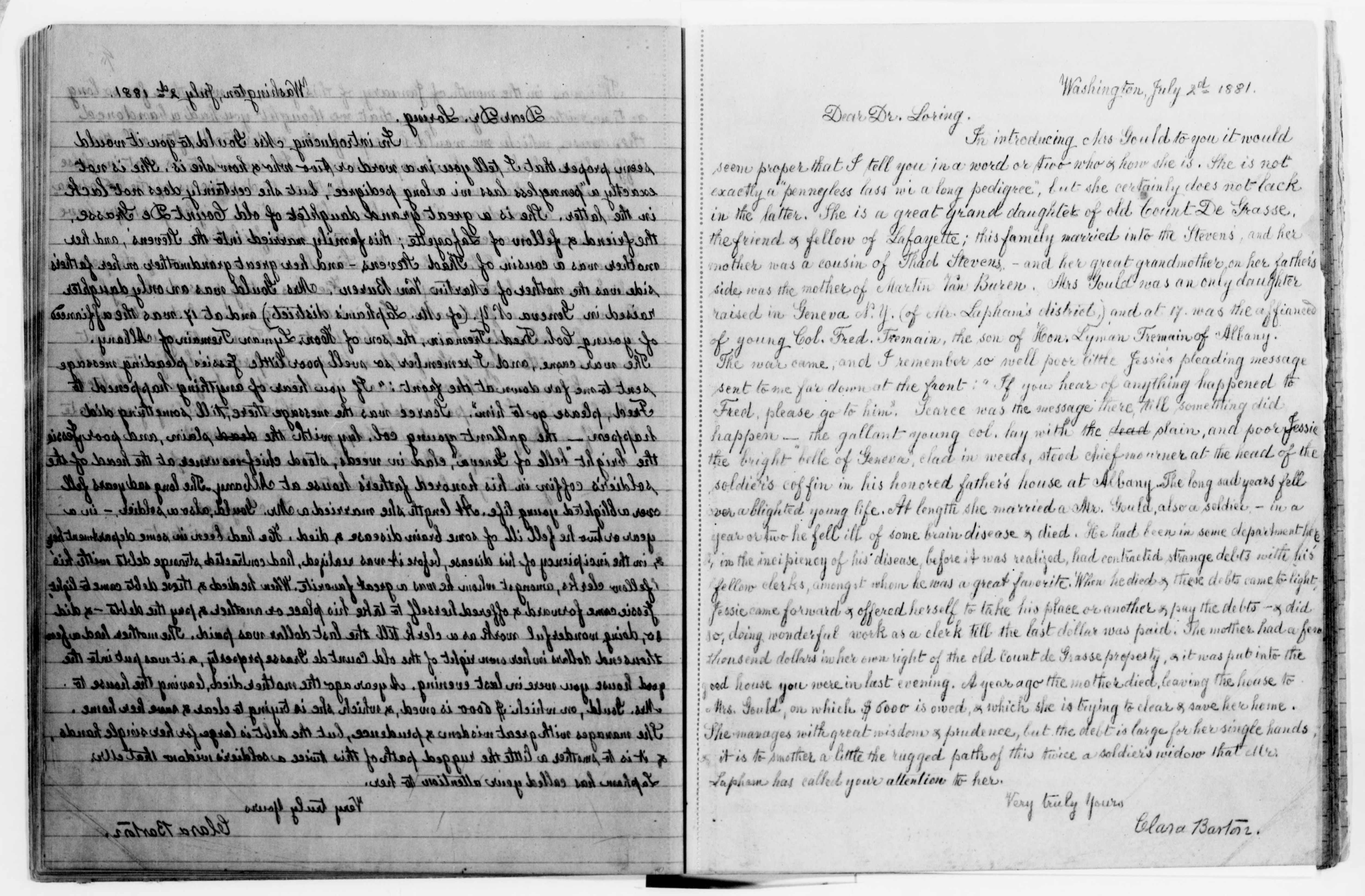 Scanned image of the current content page