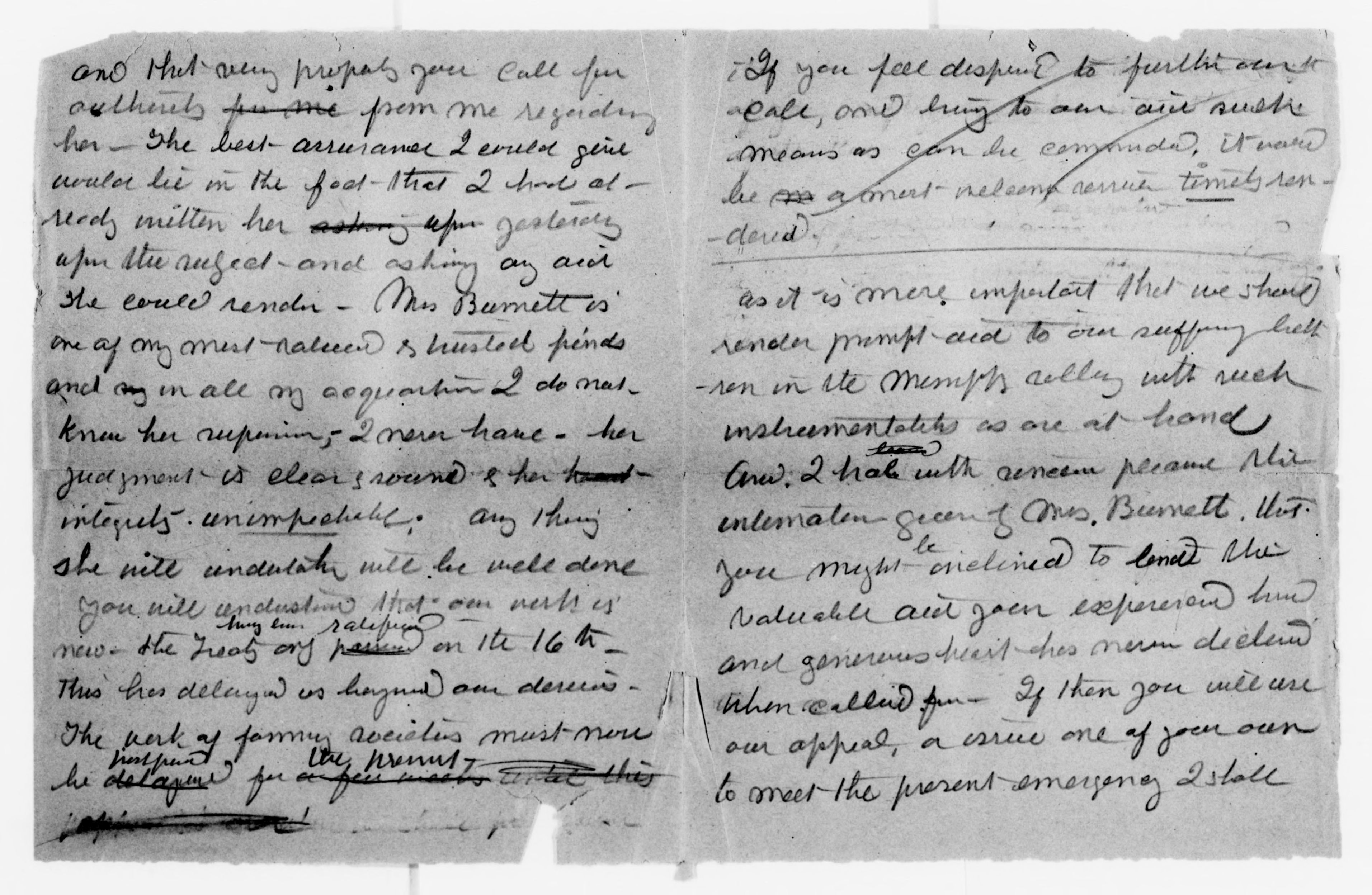 Scanned image of the current content page