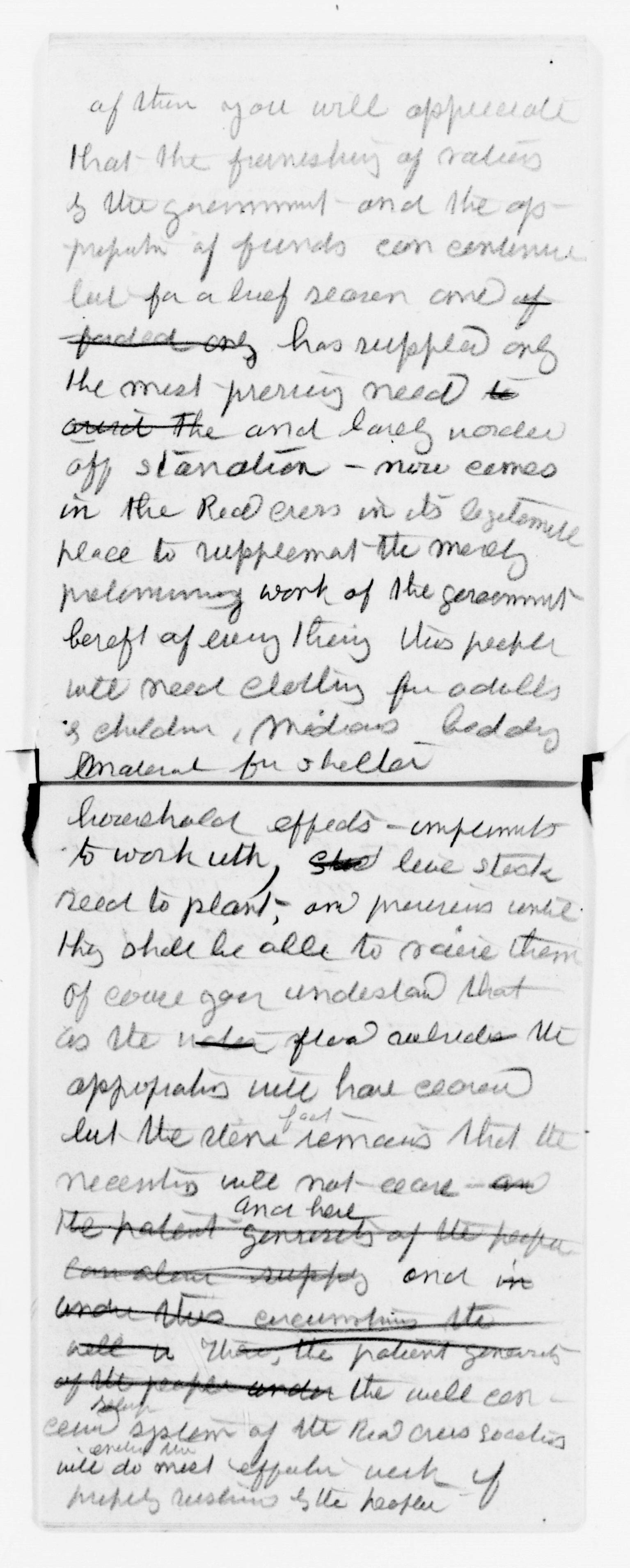 Scanned image of the current content page