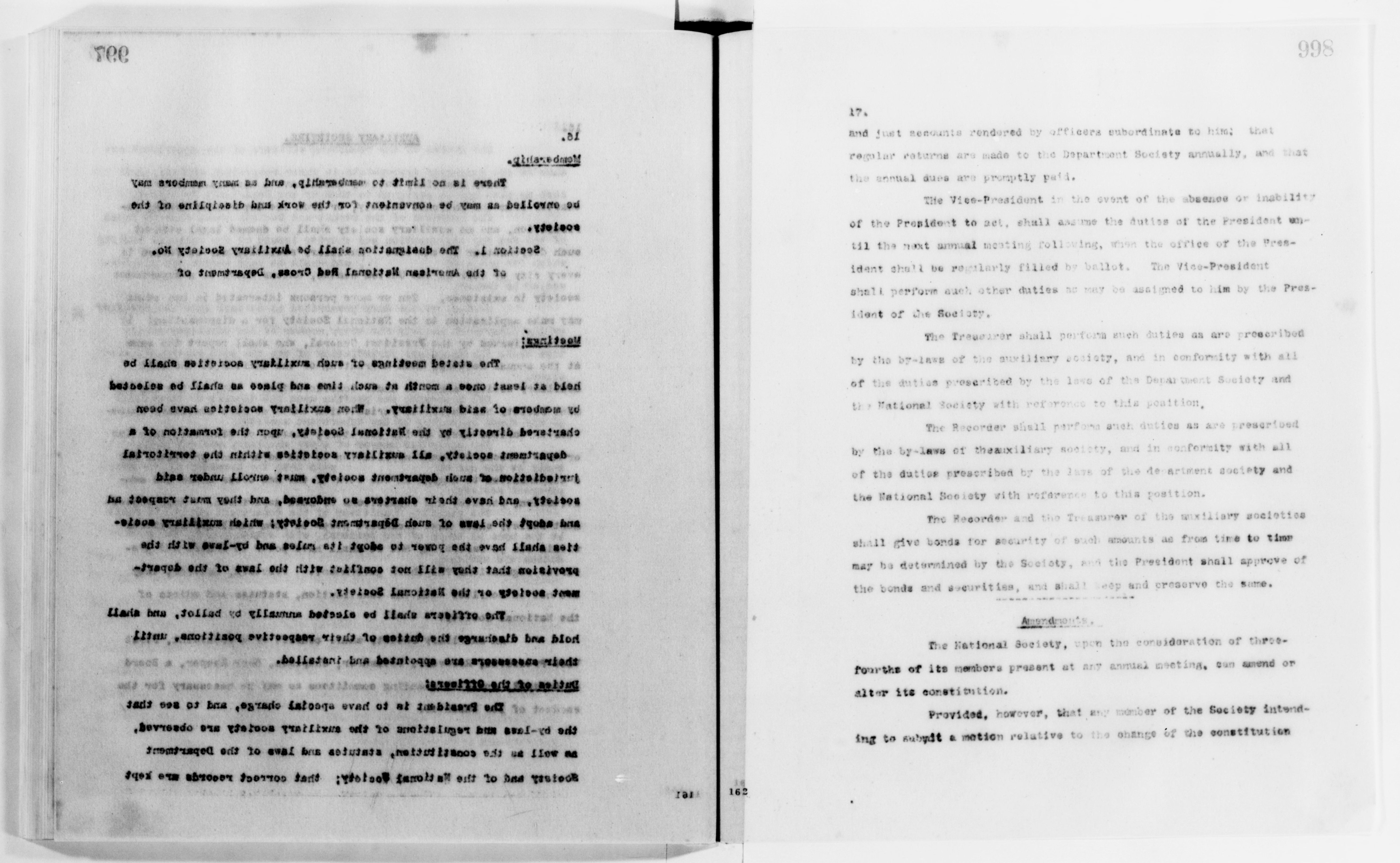 Scanned image of the current content page