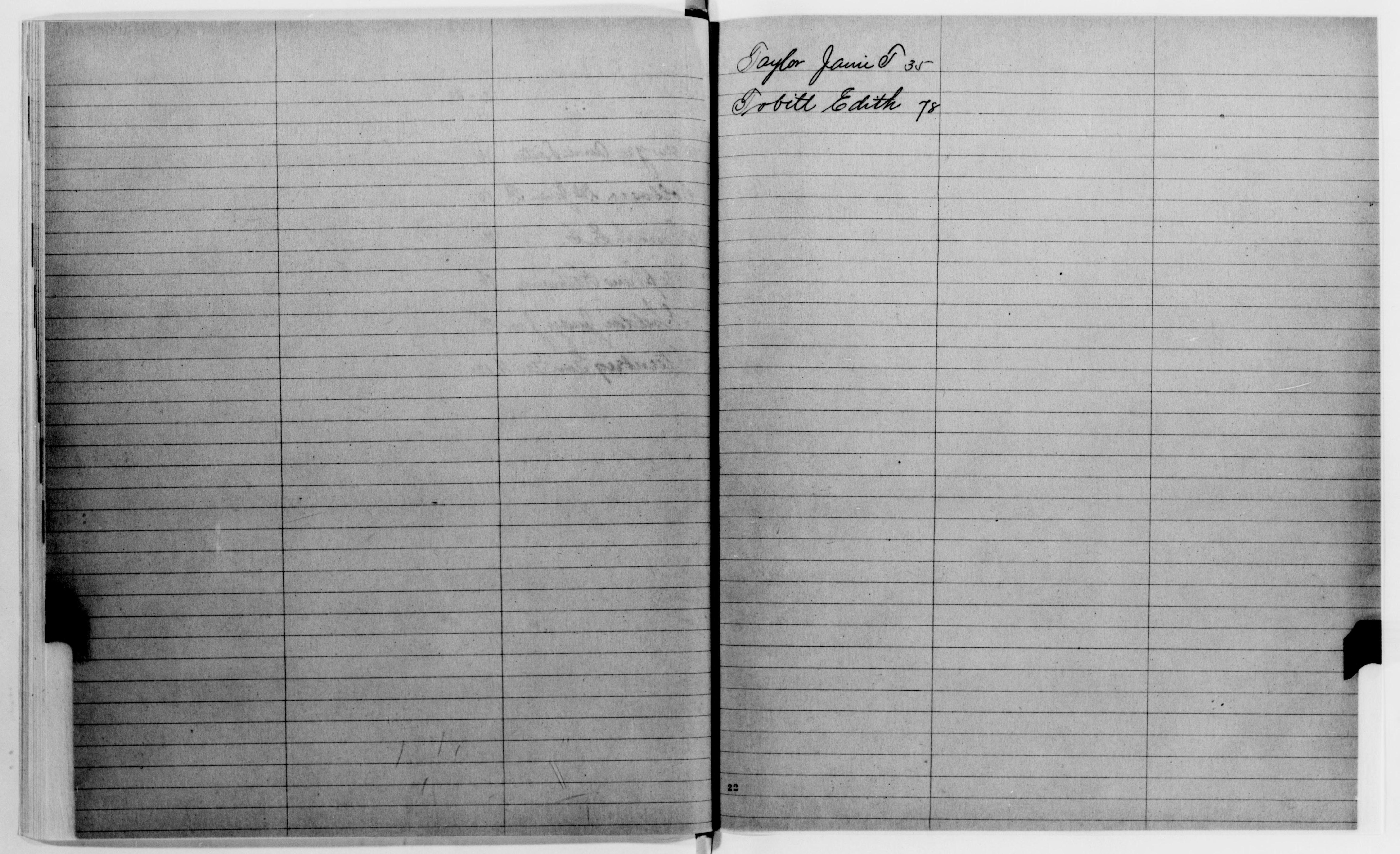 Scanned image of the current content page