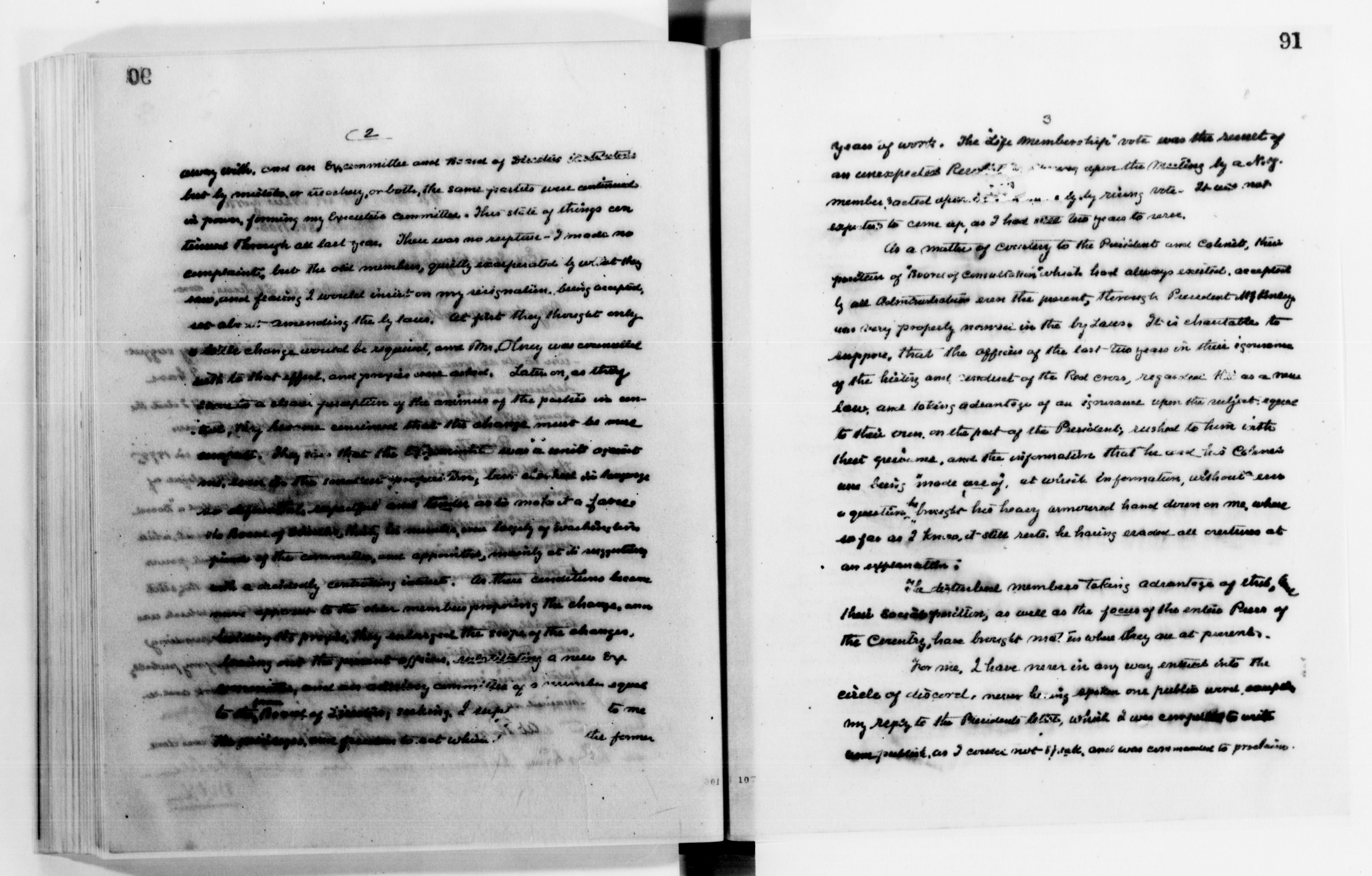 Scanned image of the current content page