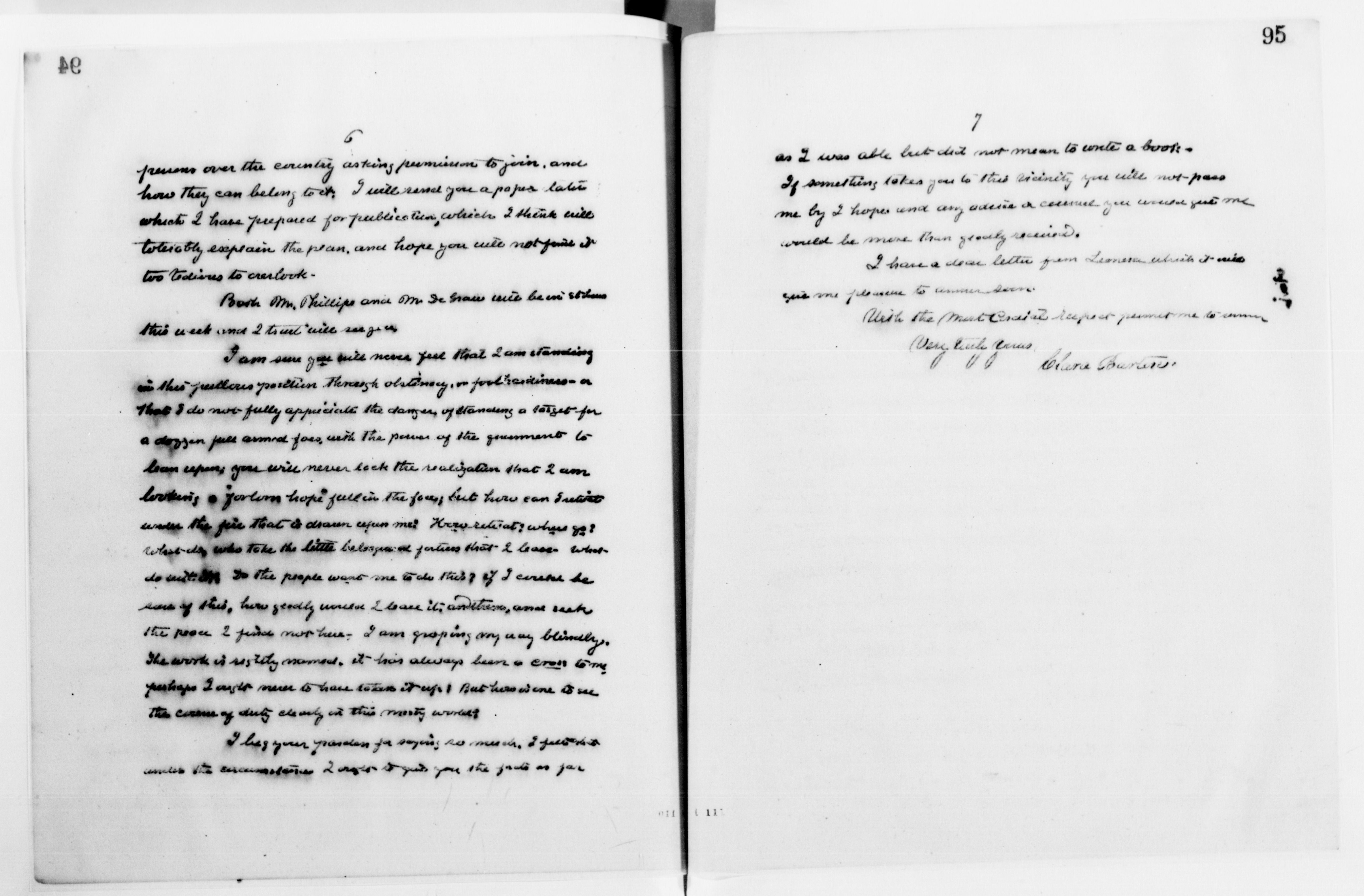Scanned image of the current content page